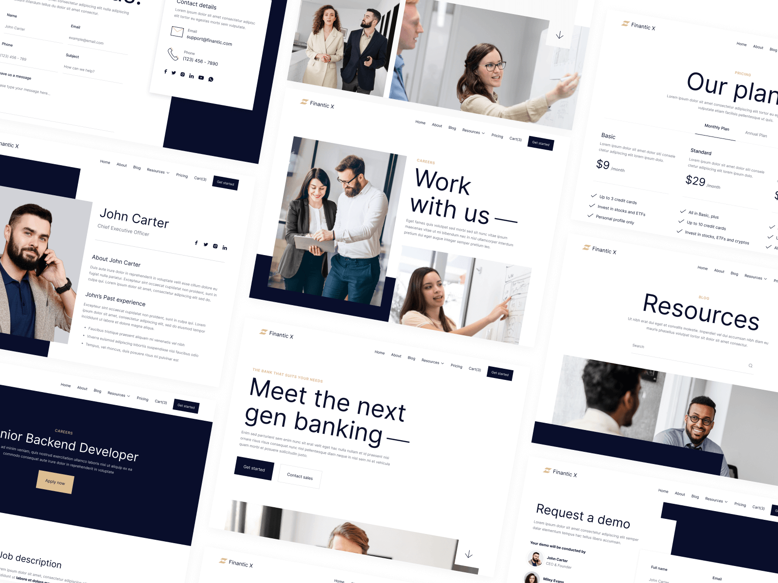 Banking Webflow Template