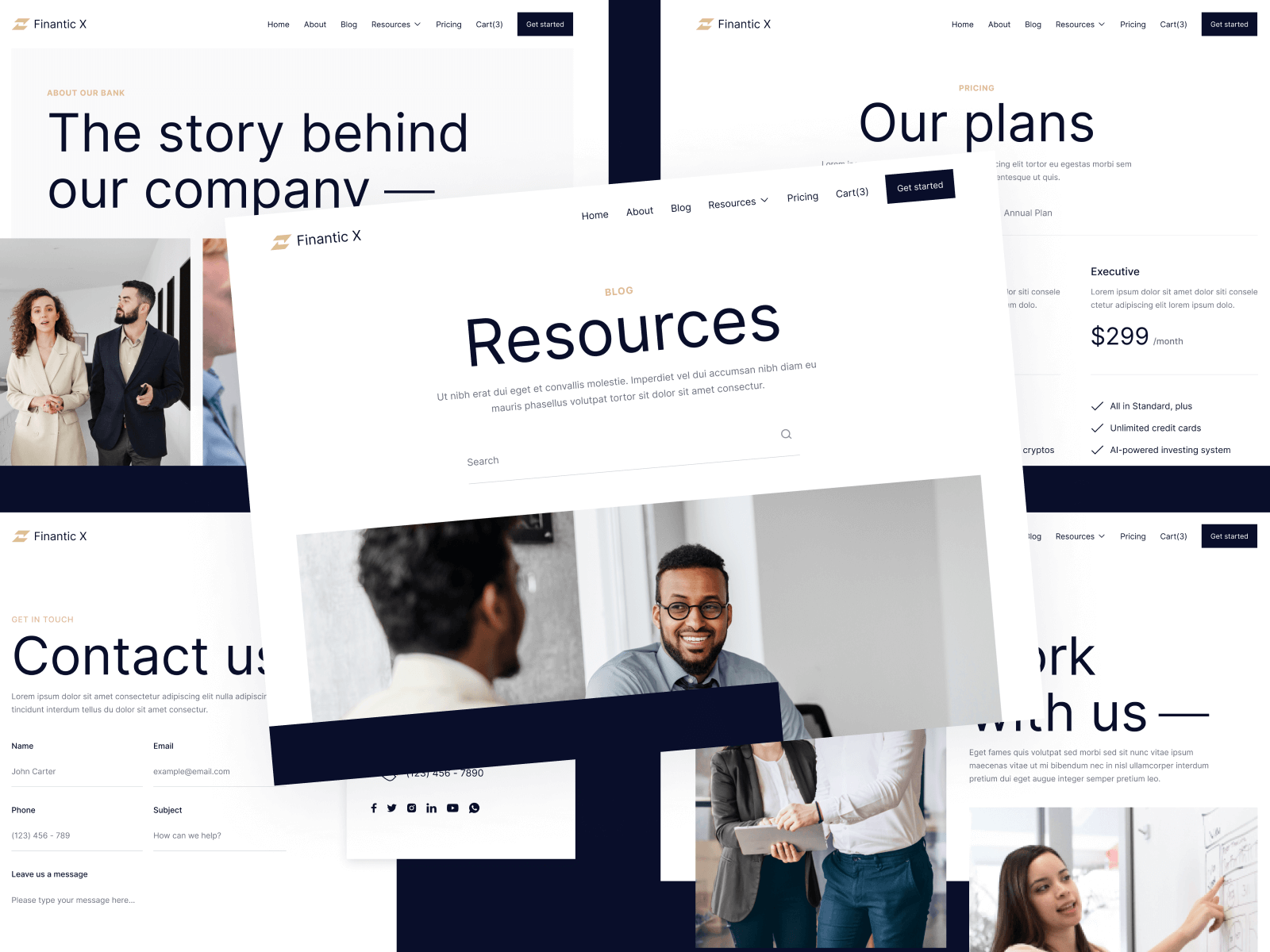 Fintech Webflow Template