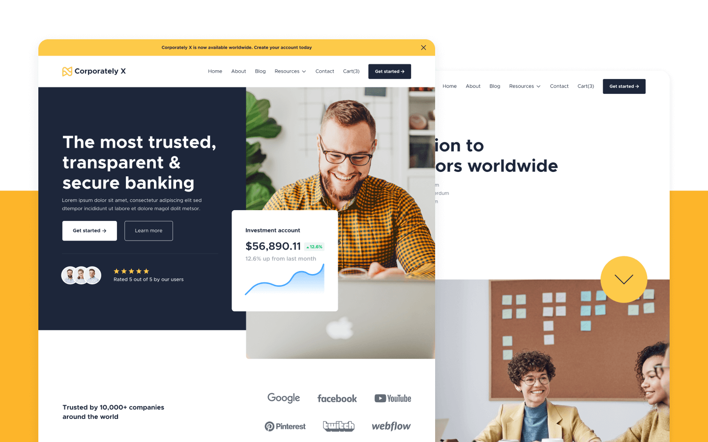 Modern Corporate Webflow Template