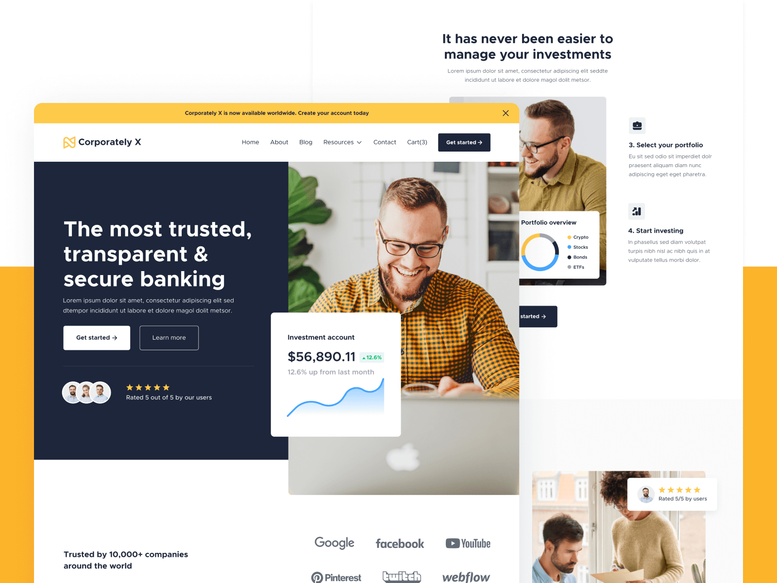 Modern Corporate Webflow Template