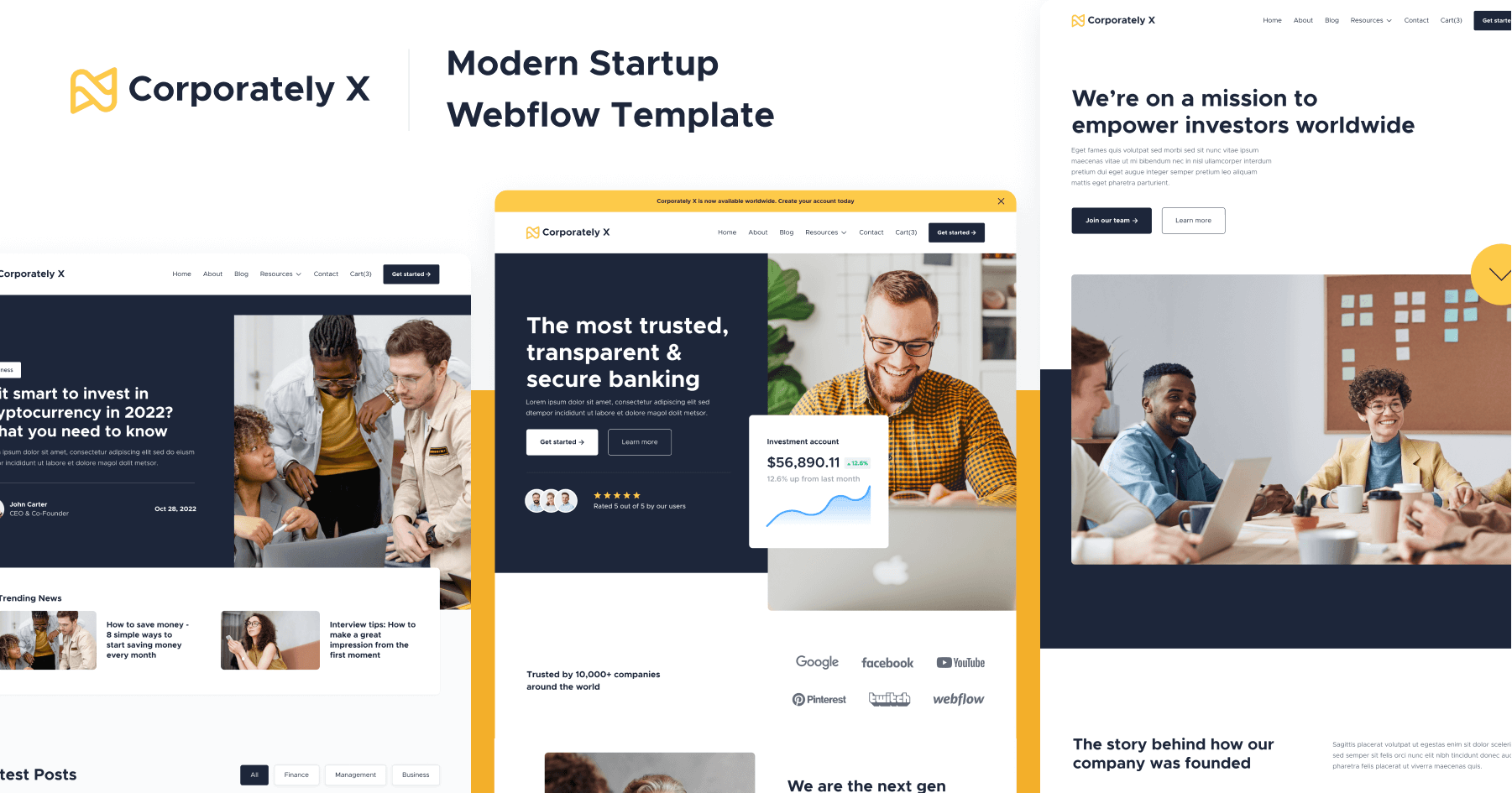 Modern Corporate Webflow Template