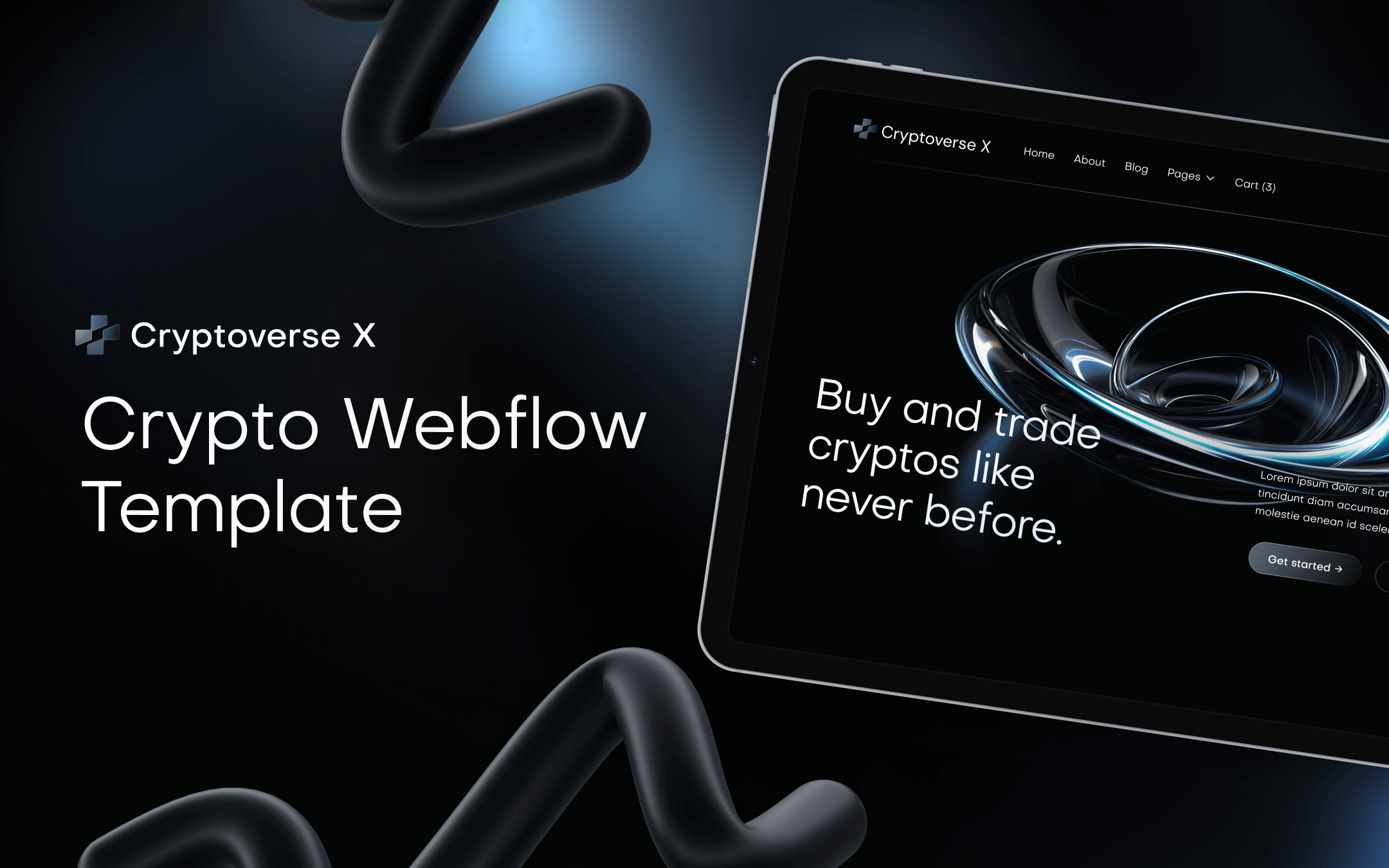 Modern Crypto Webflow Template