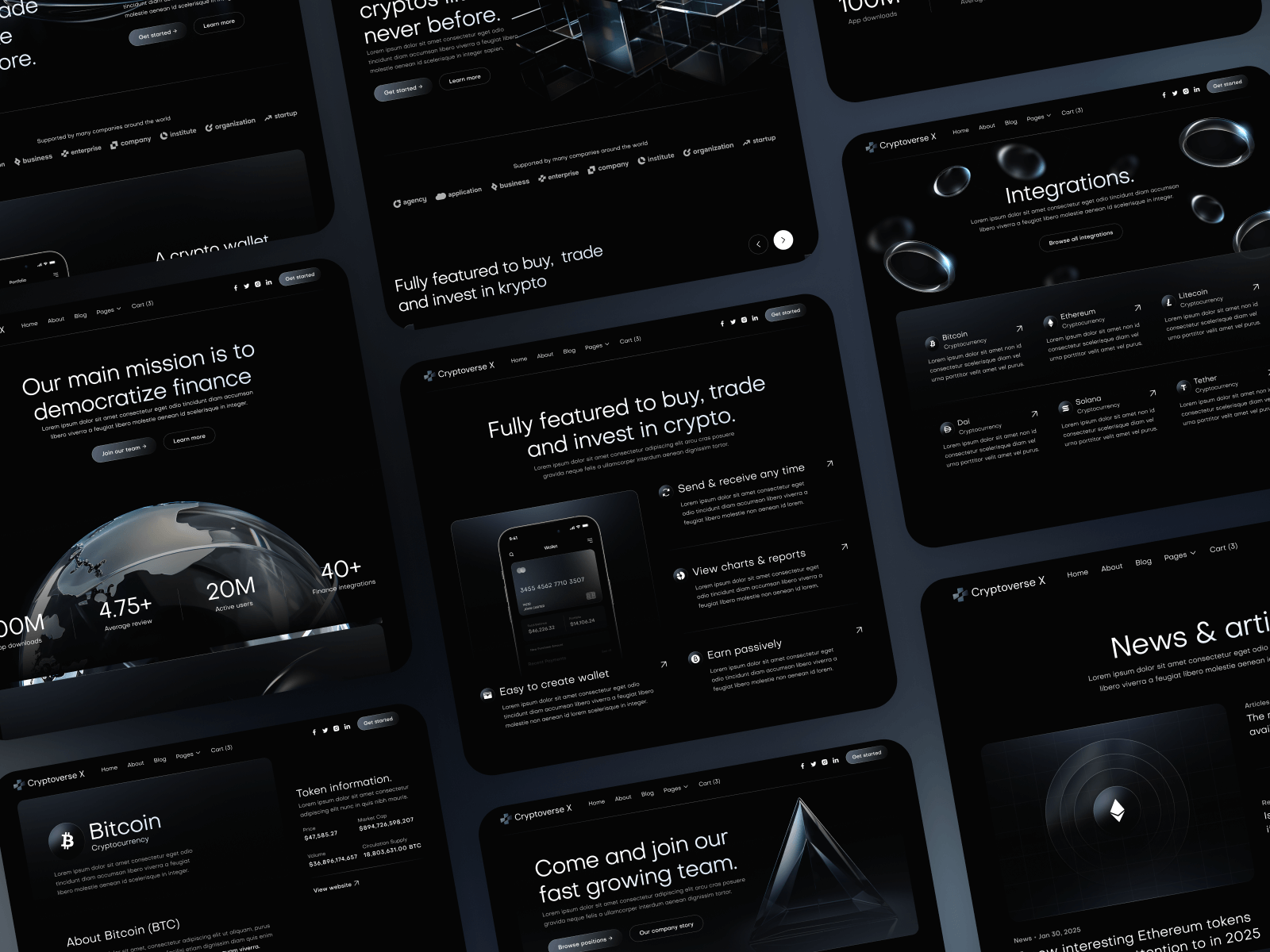Crypto Webflow Theme