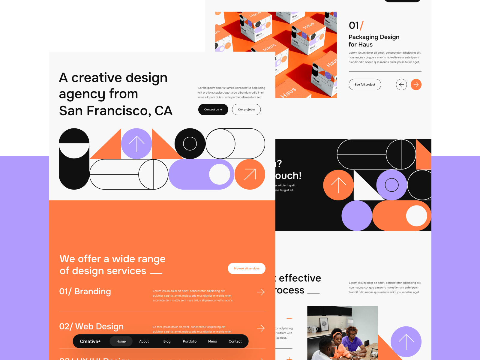 Graphic Design Agency Webflow Template