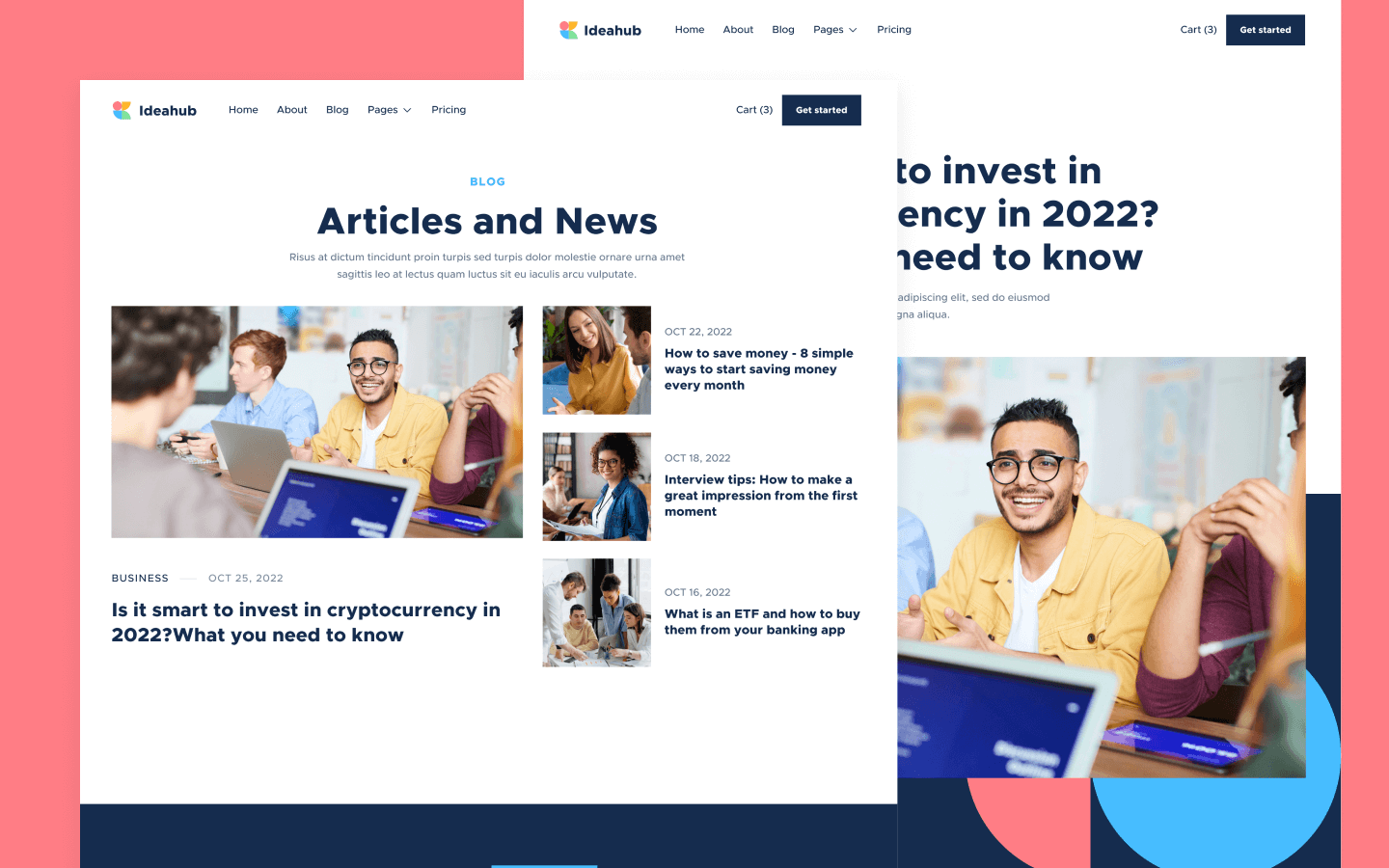Ideahub X Webflow Template