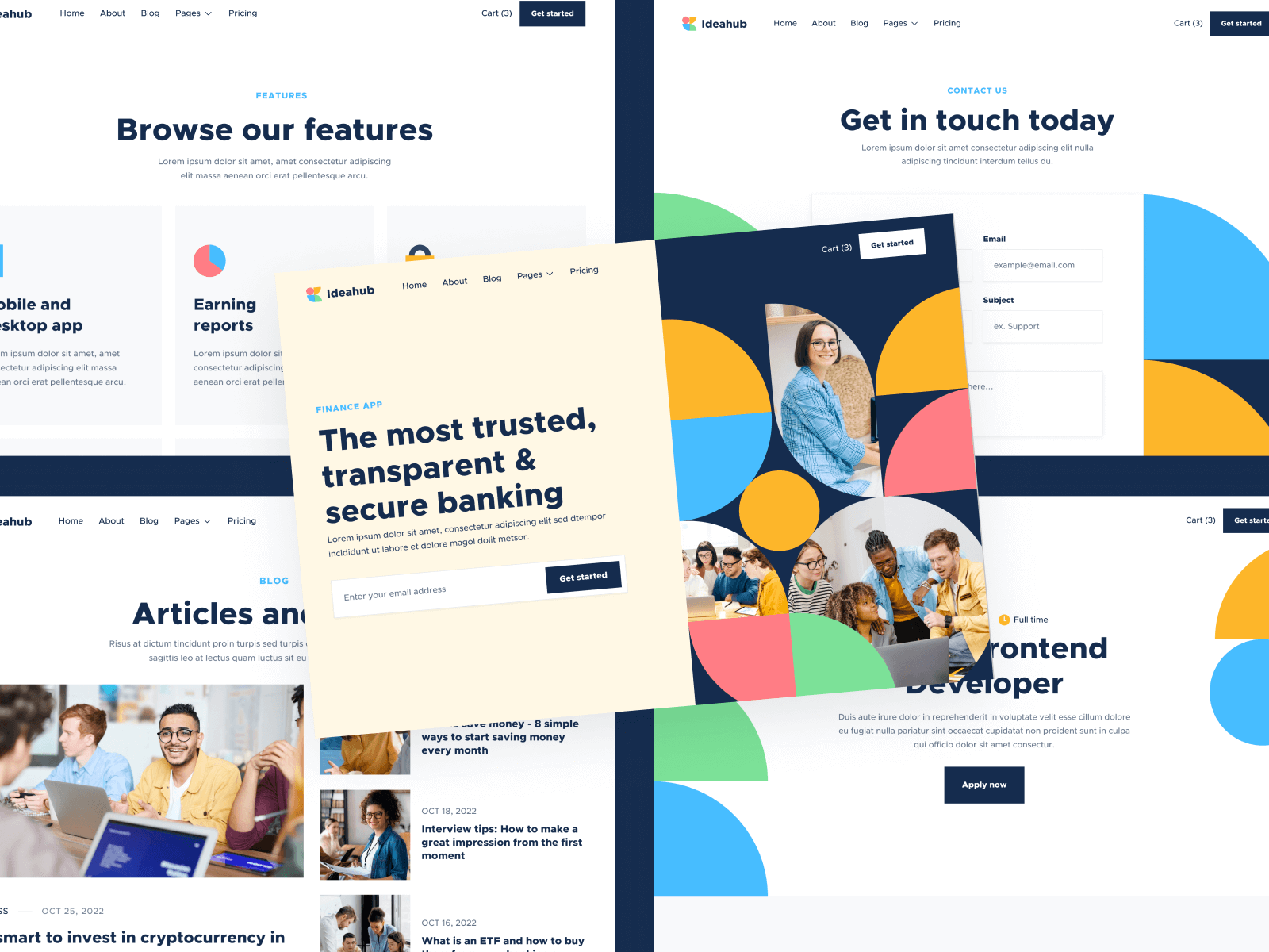 Tech Startup Webflow Template