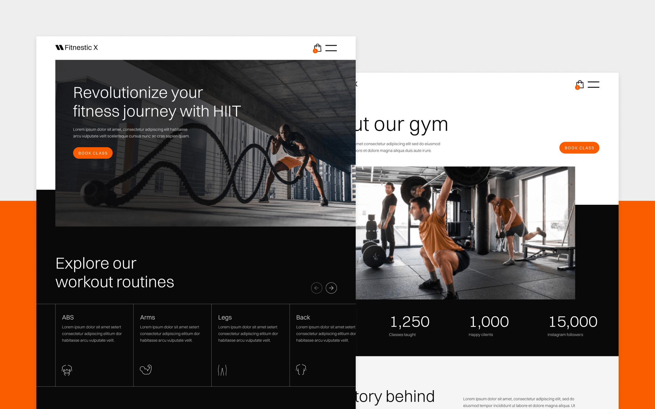 Fitnestic X Webflow Templates