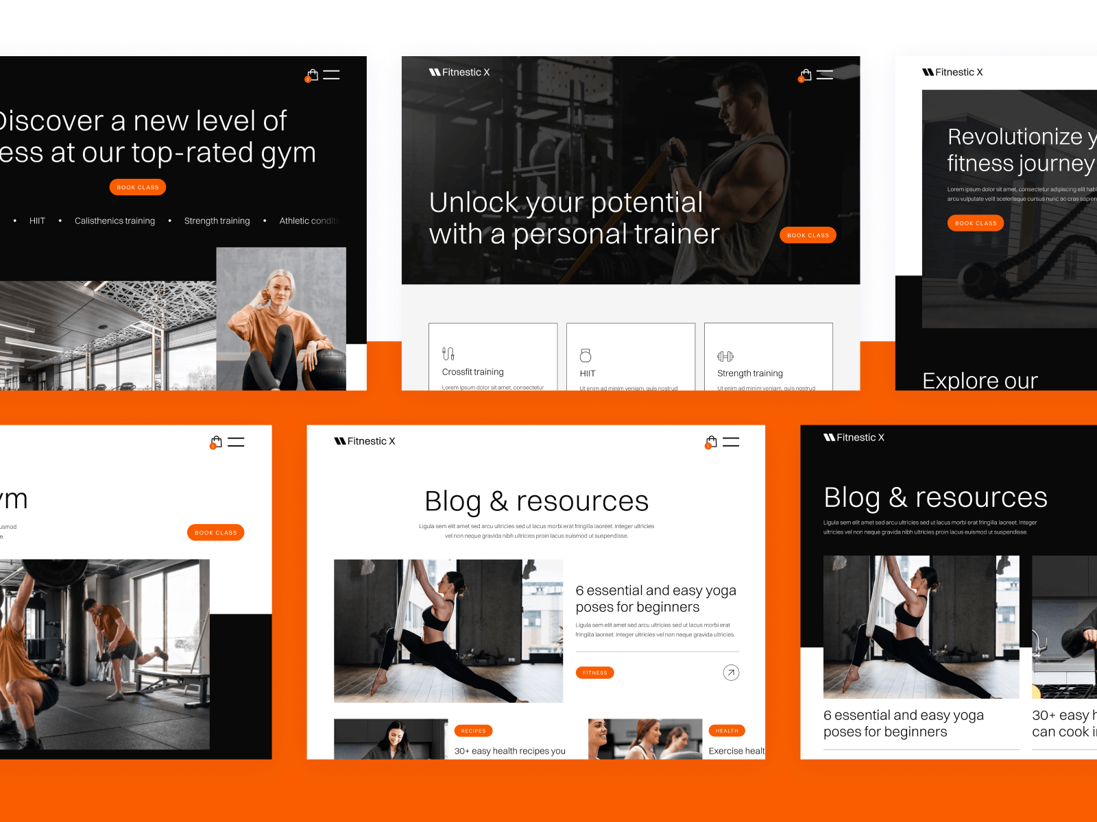 Fitness Webflow Theme