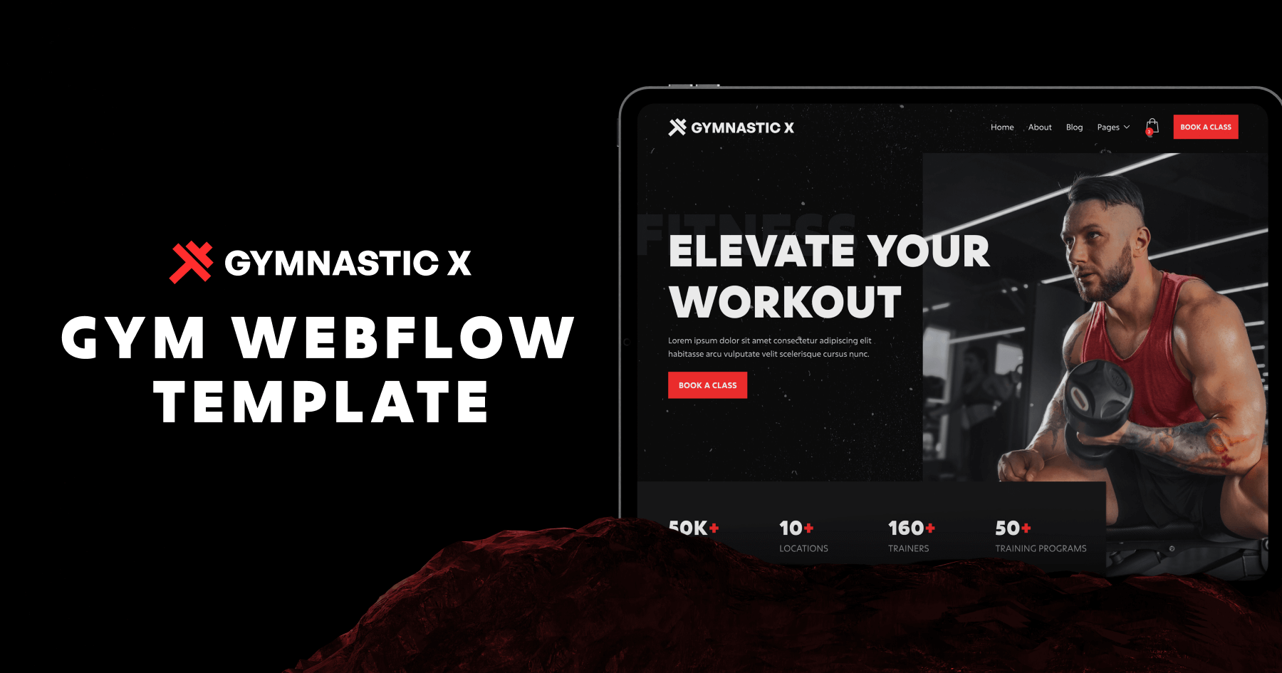 Gym Webflow Template