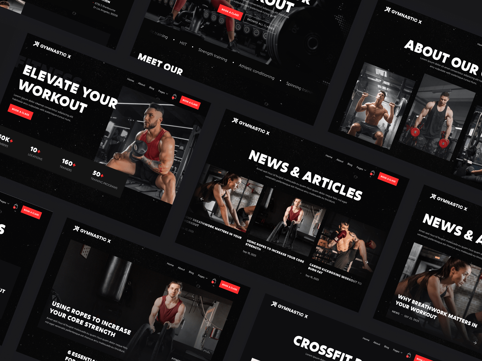 Gym Webflow Theme