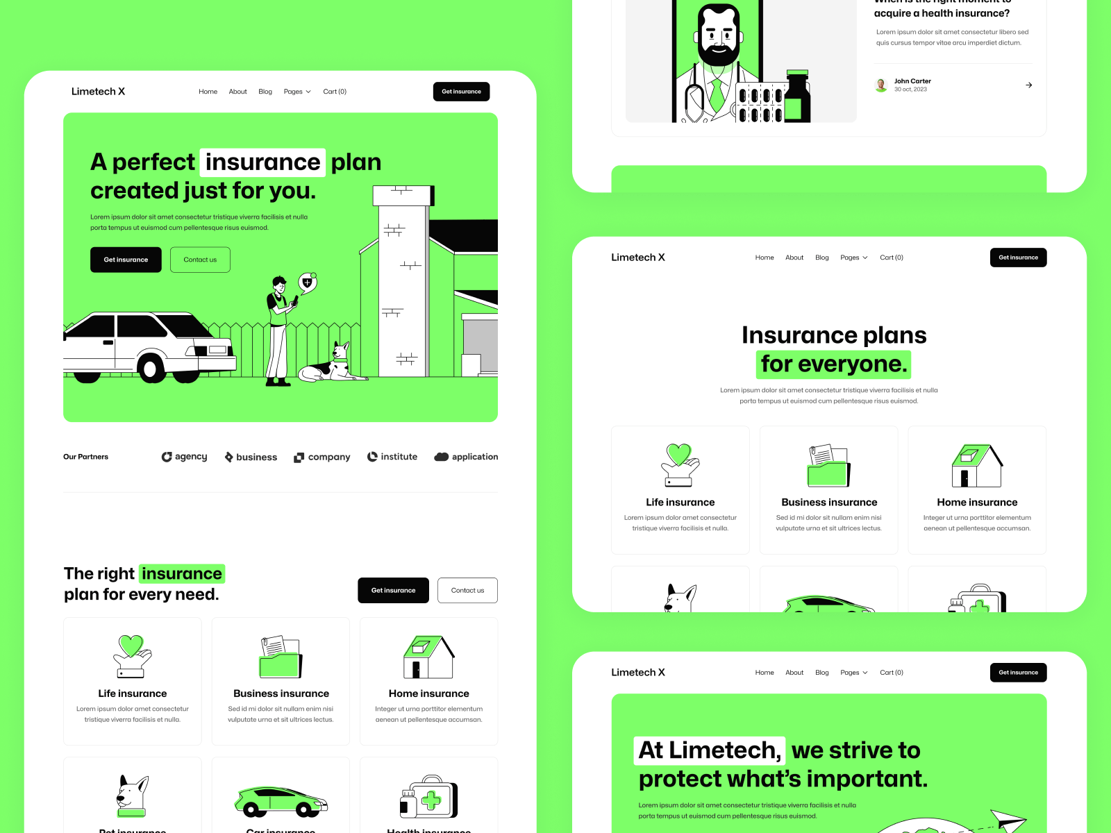 Insurance Webflow Theme