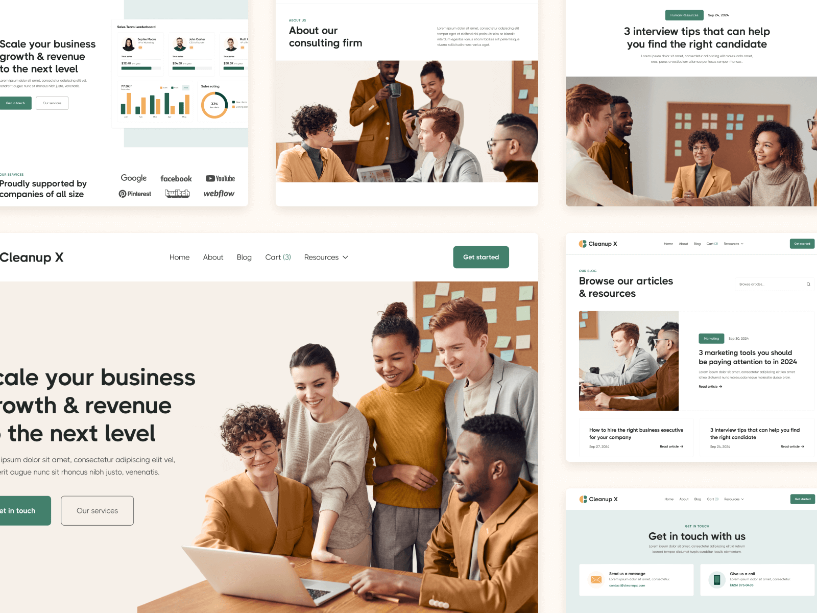 Multi Purpose Startup Webflow Theme