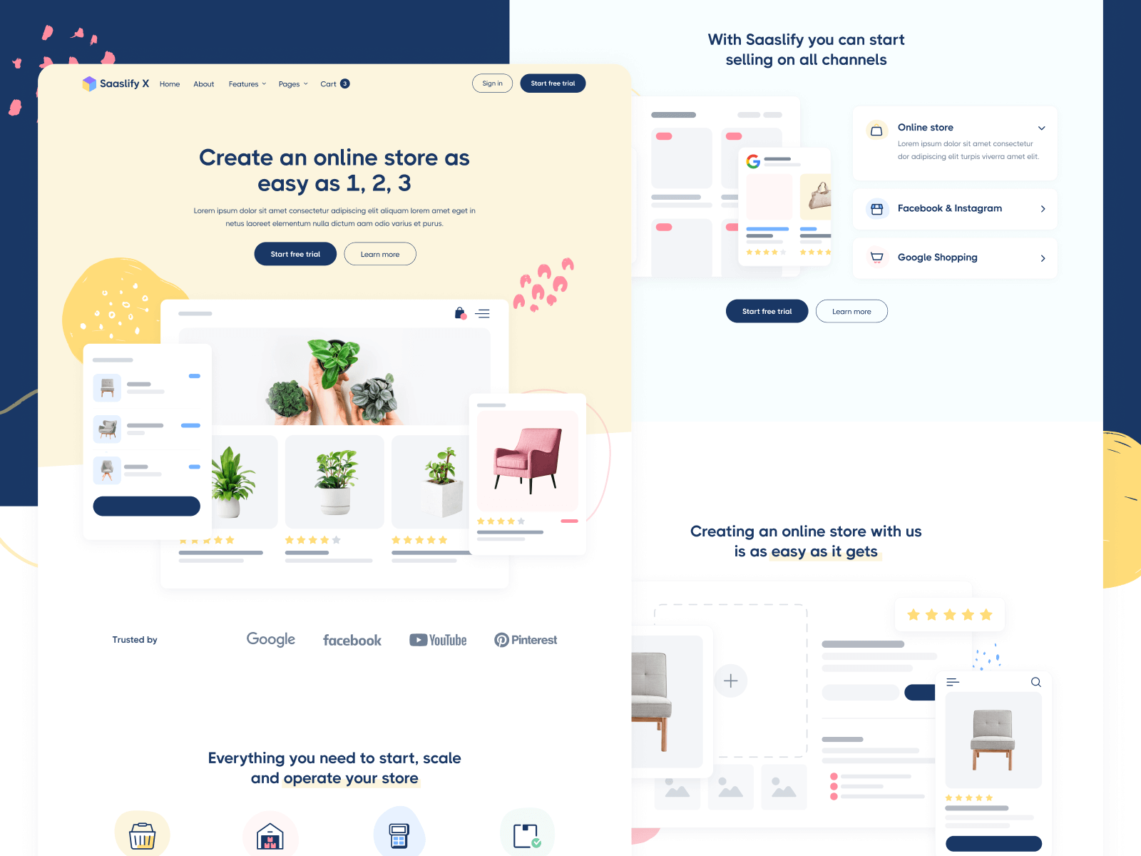 Modern SaaS Webflow Template