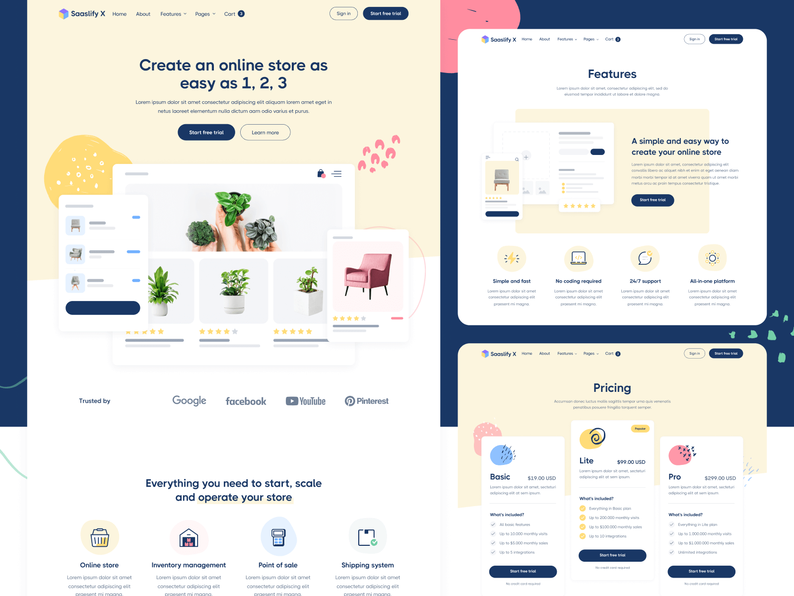 SaaS & Tech Webflow Template