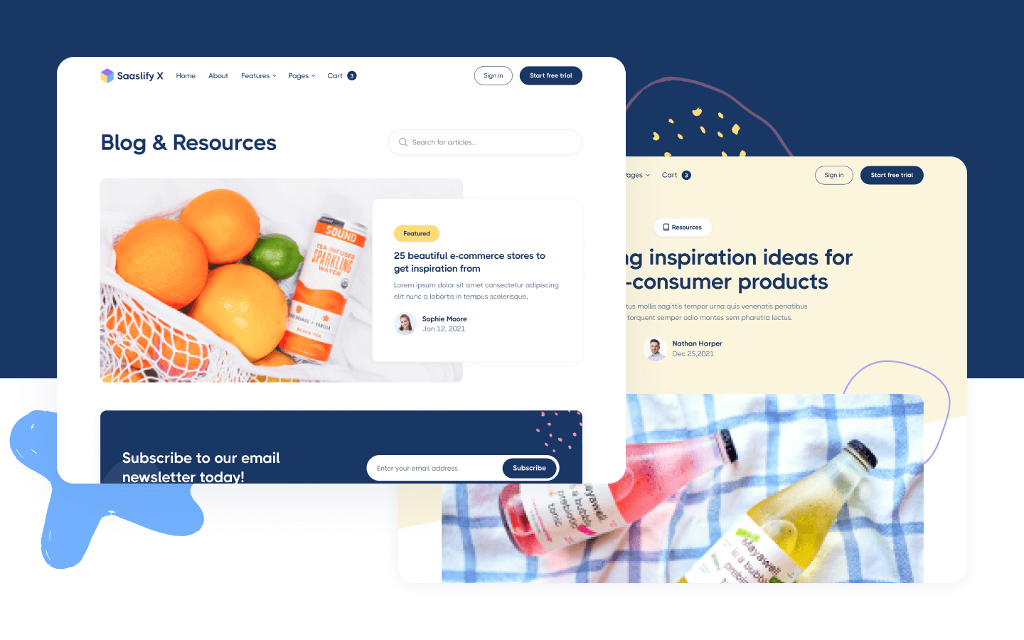 Saaslify X Webflow Template