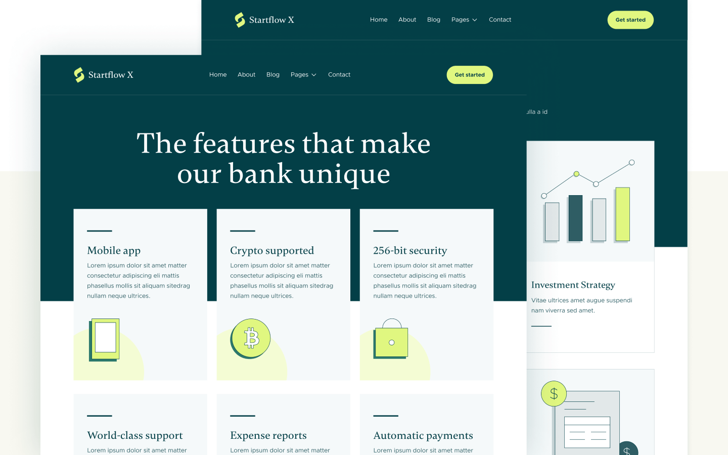 Startflow X Webflow Template