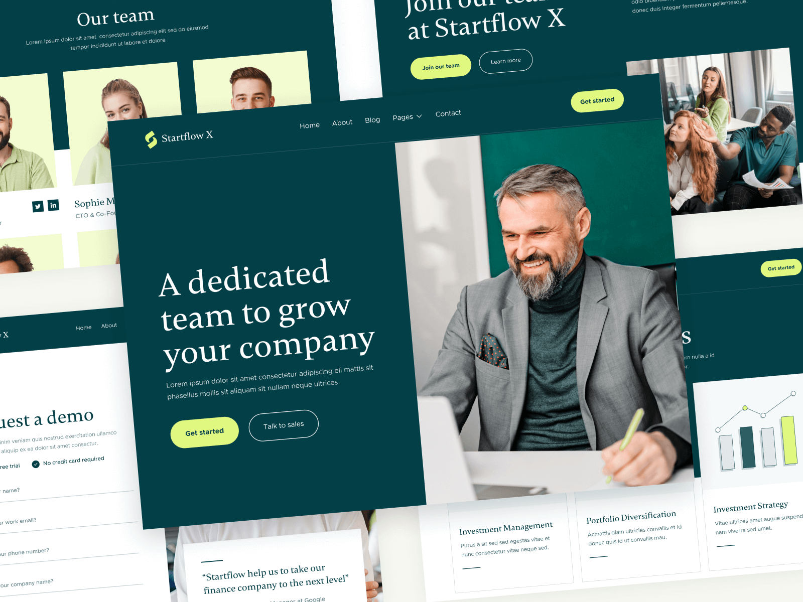 Tech Startup Webflow Theme