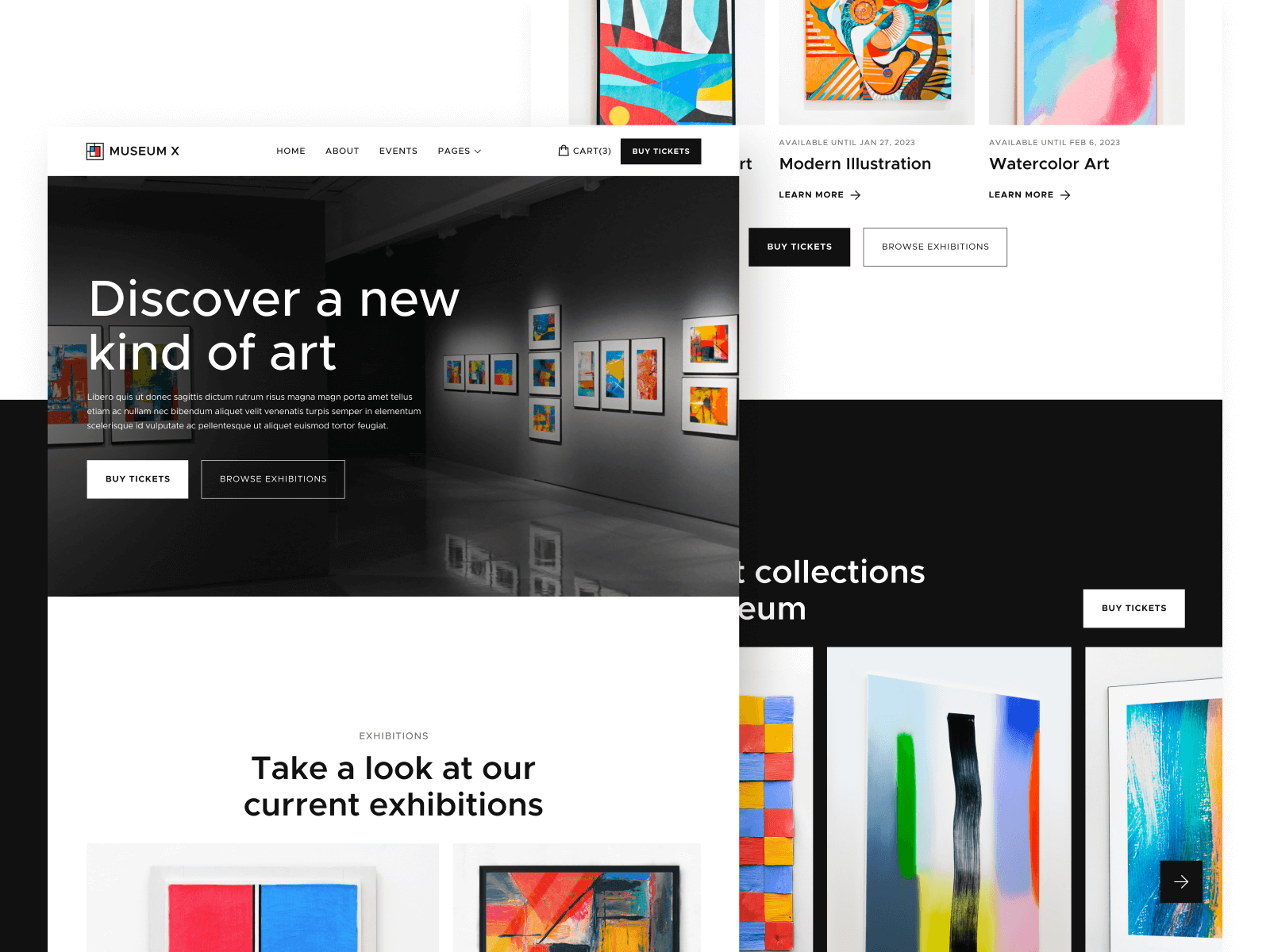 Art Museum Webflow Template