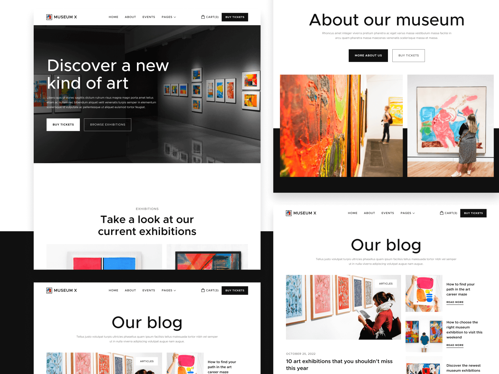 Museum Webflow Theme