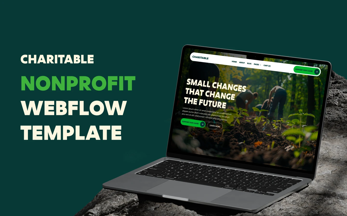 Nonprofit Webflow Template