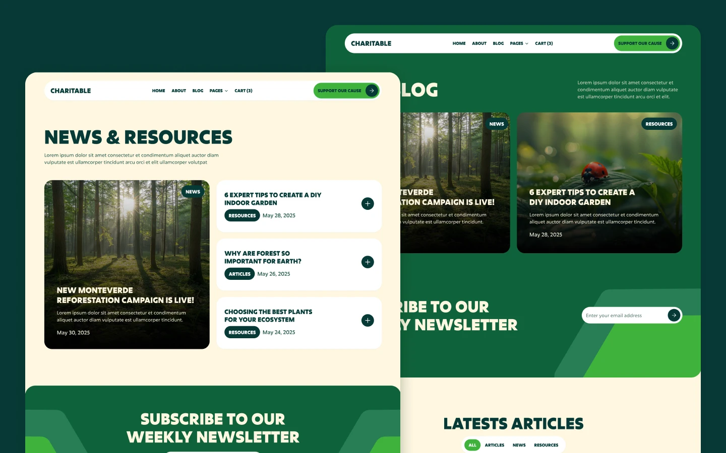 Charitable Webflow Template