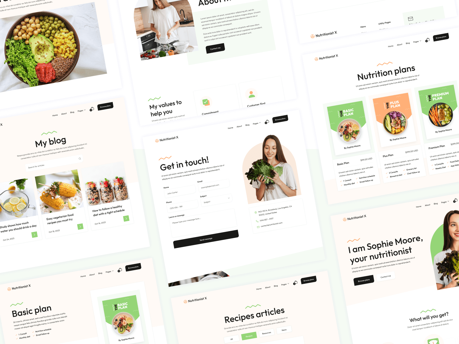 Health Diet Webflow Template