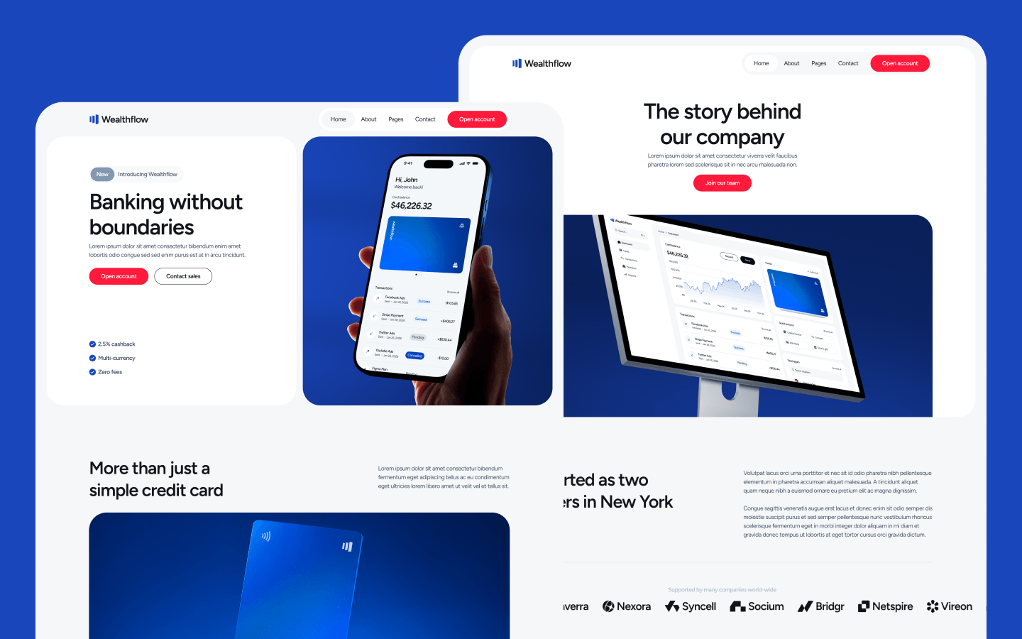 Wealthflow Webflow Template