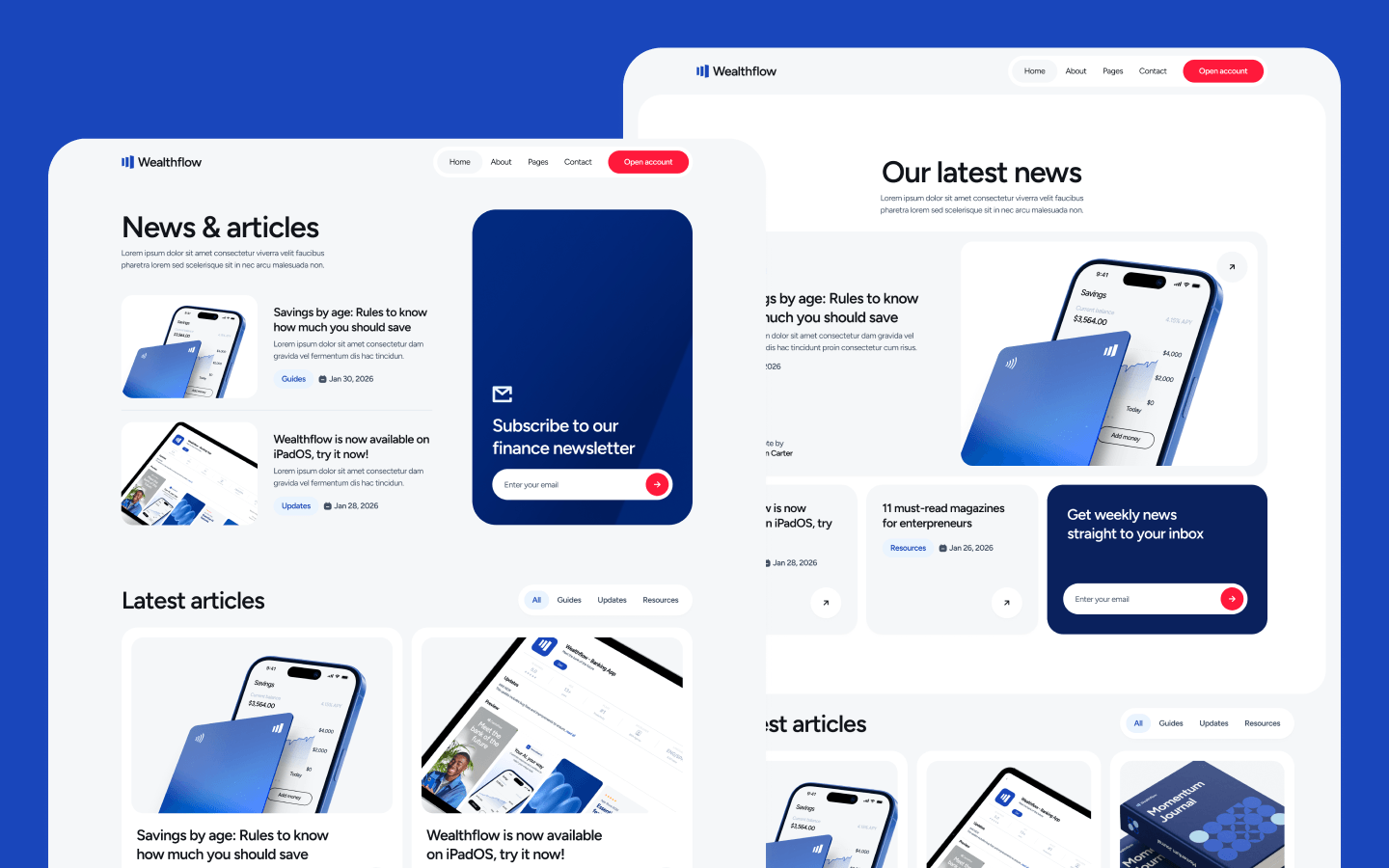 Wealthflow Webflow Template