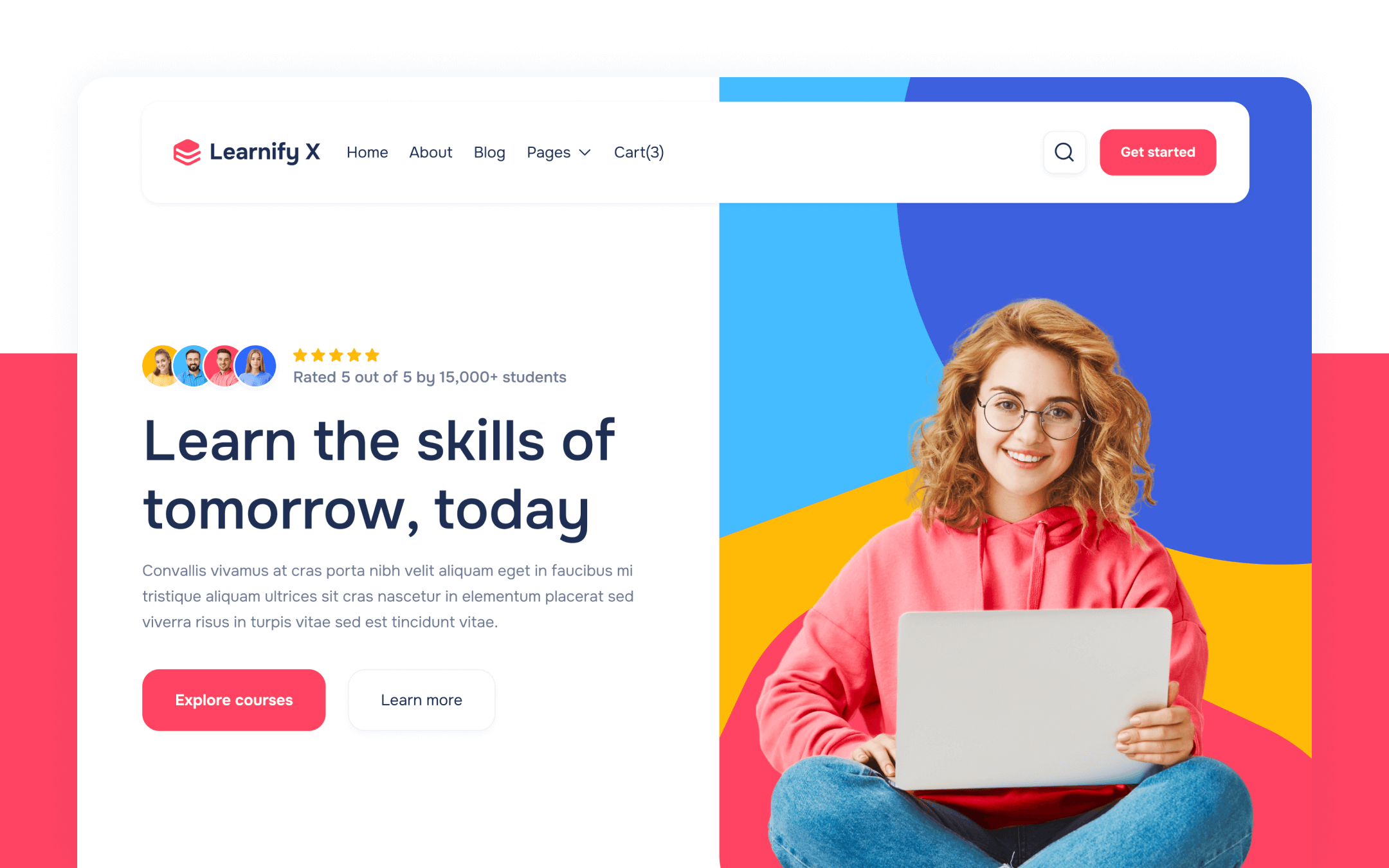 Online Learning Education Webflow Template