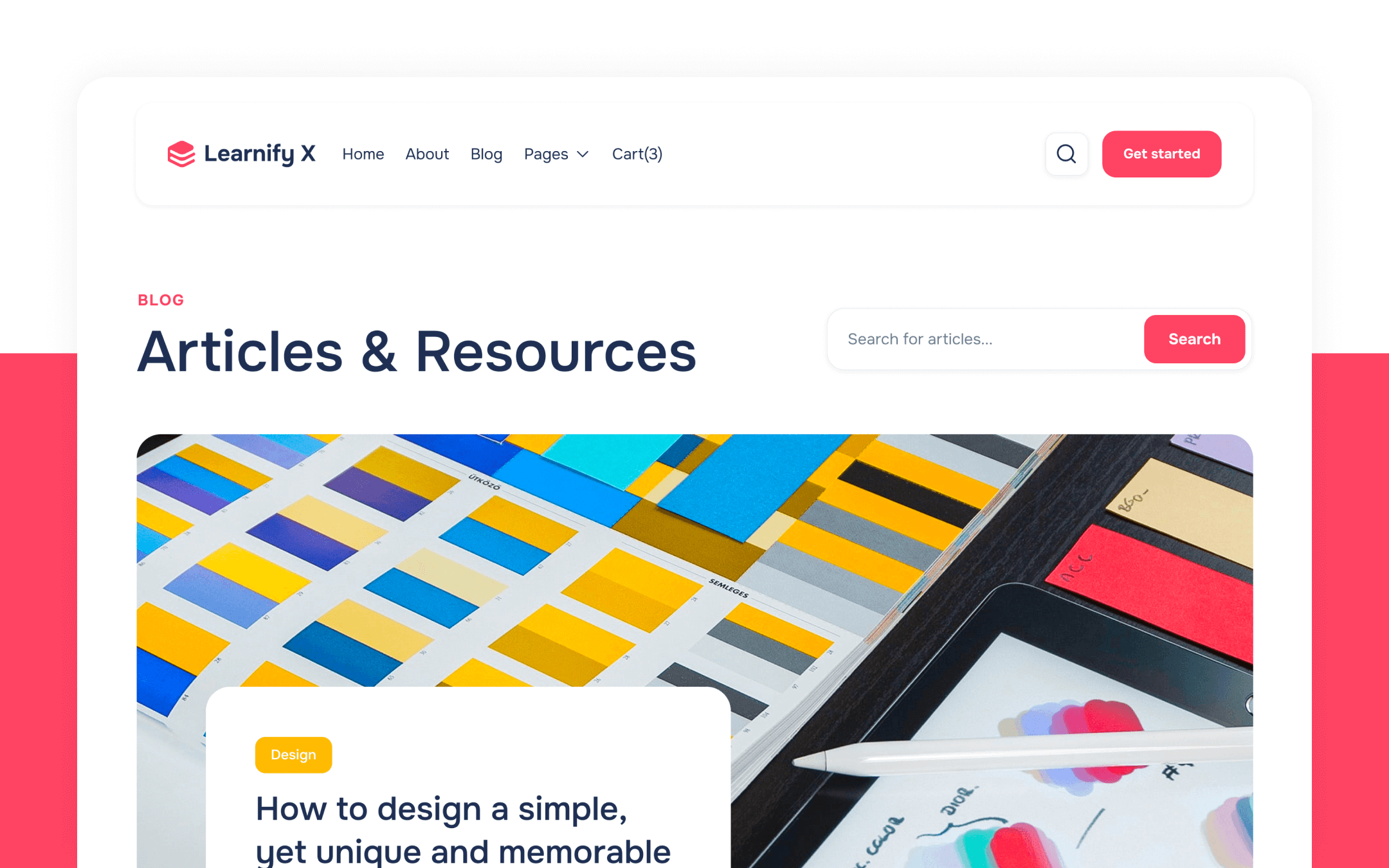 Learnify X Webflow Template