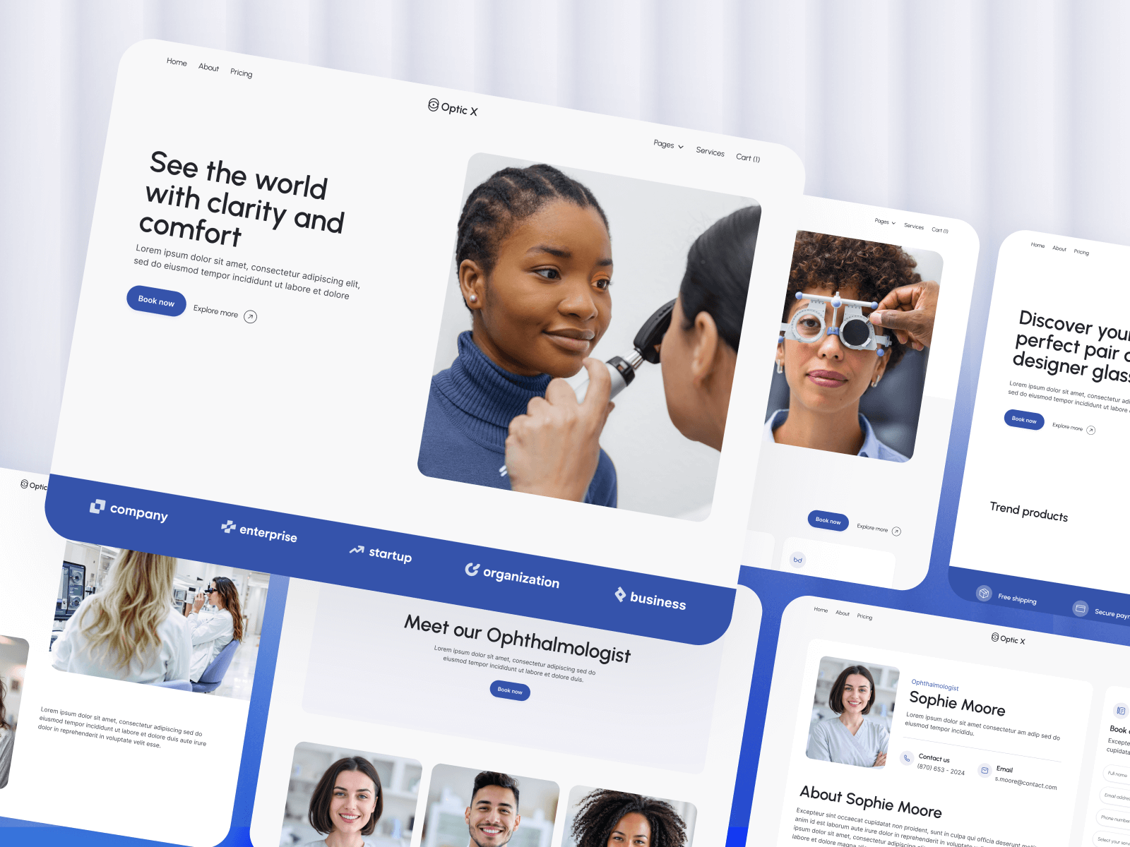Eye Care Webflow Template