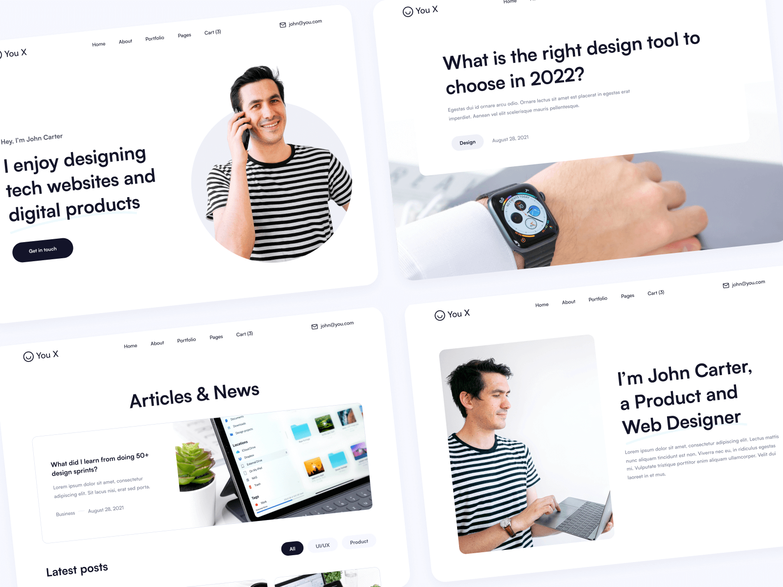 Personal Portfolio Webflow Template