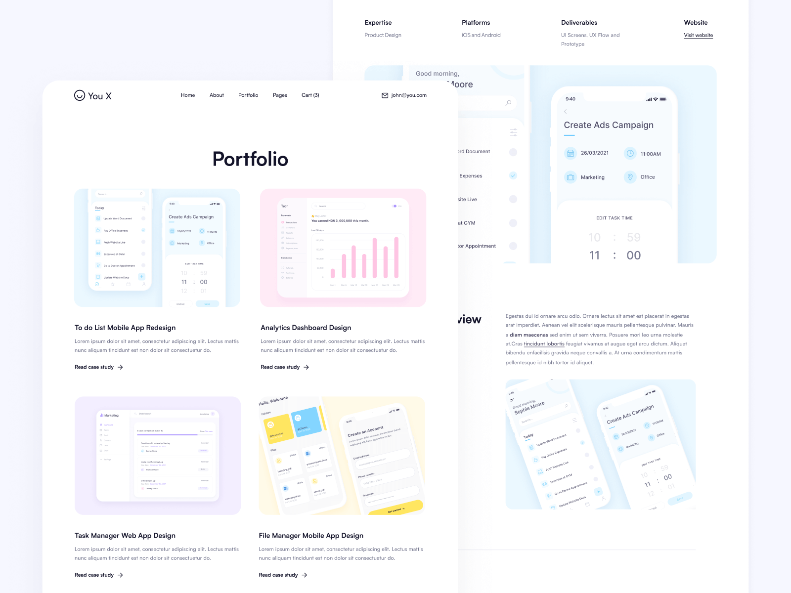 Personal Resume Webflow Template