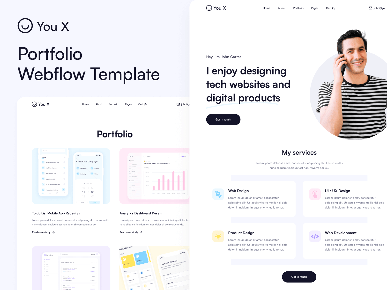 Personal Webflow Template