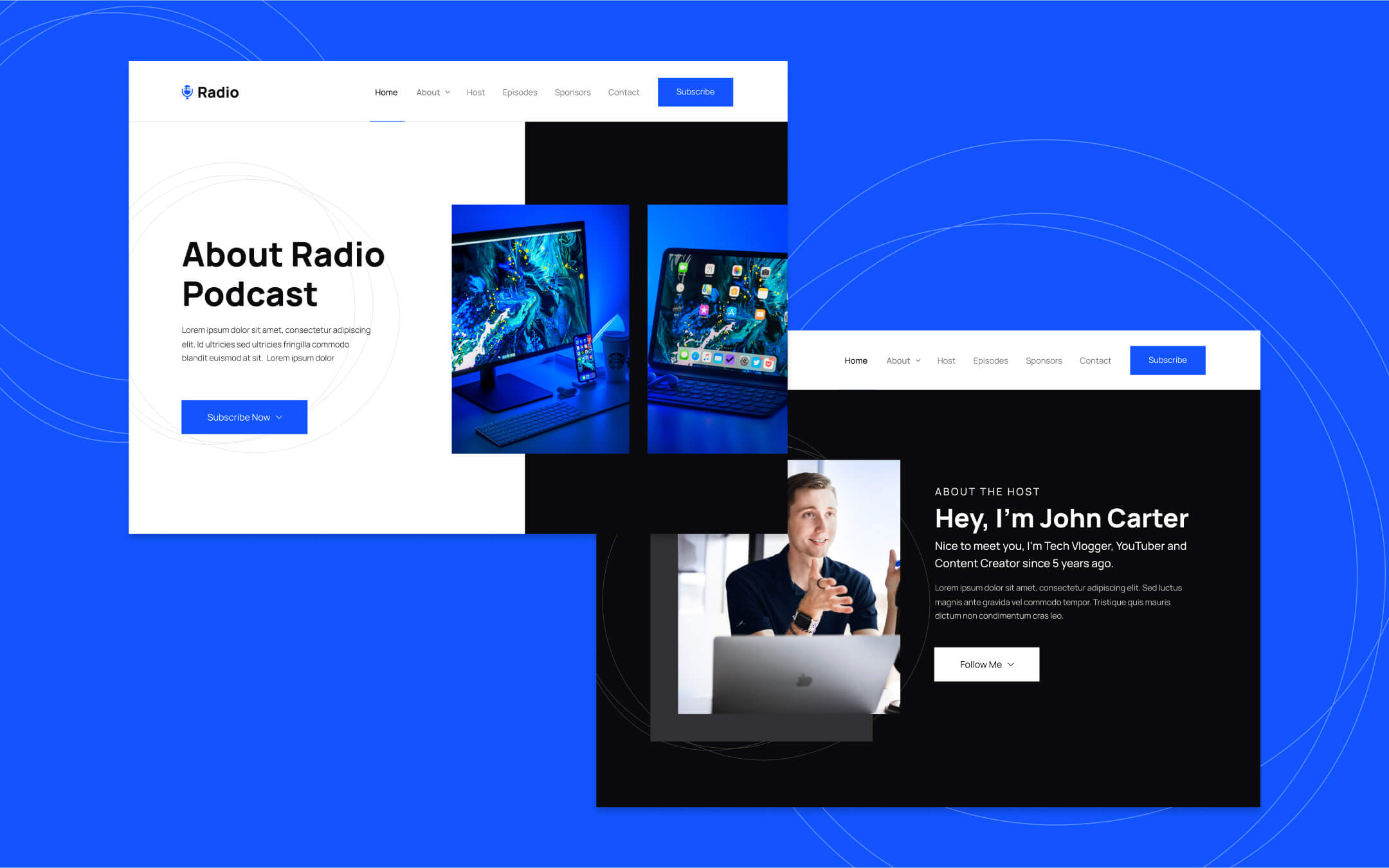 Radio Webflow Template