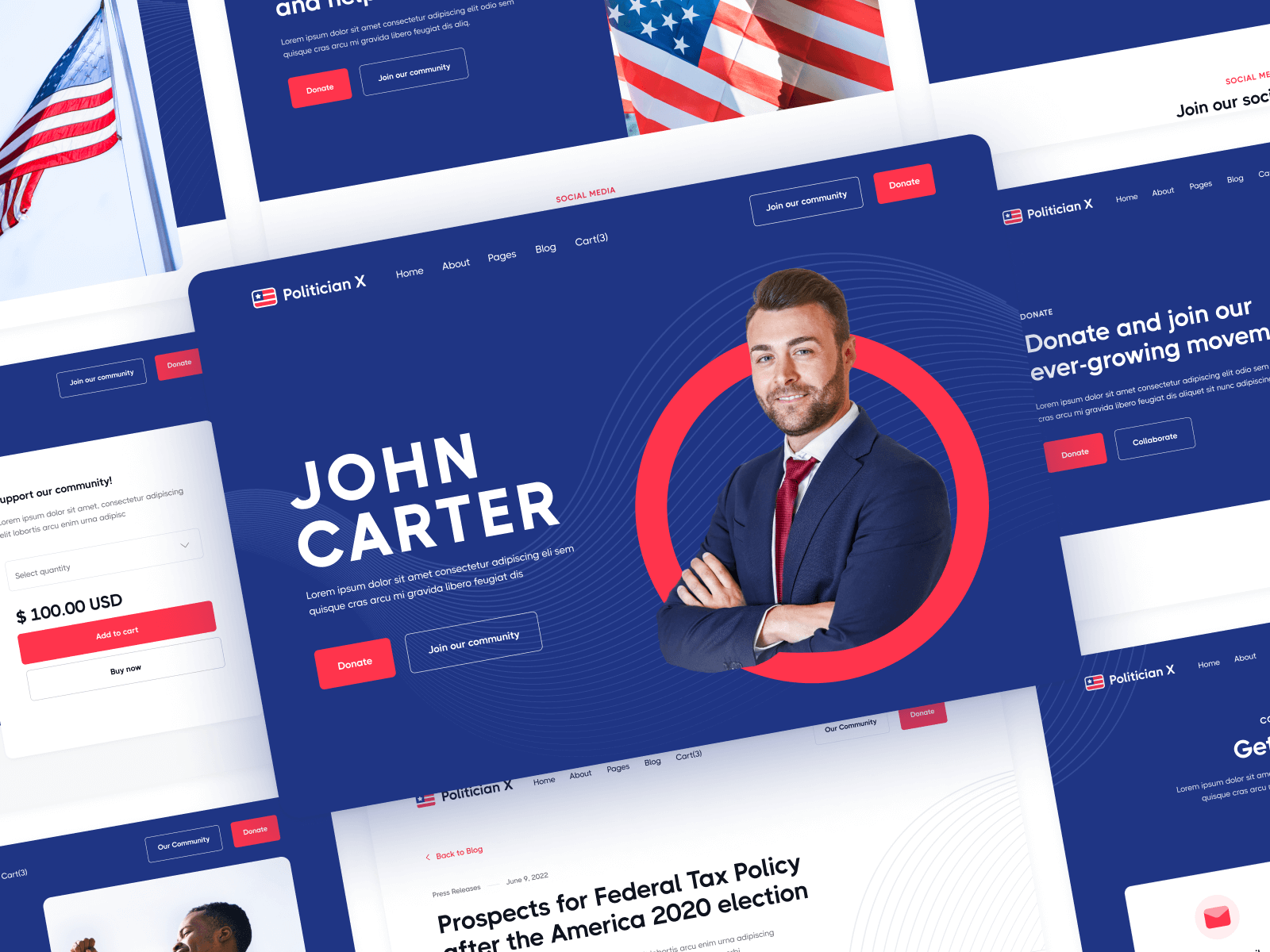 Governor Webflow Template