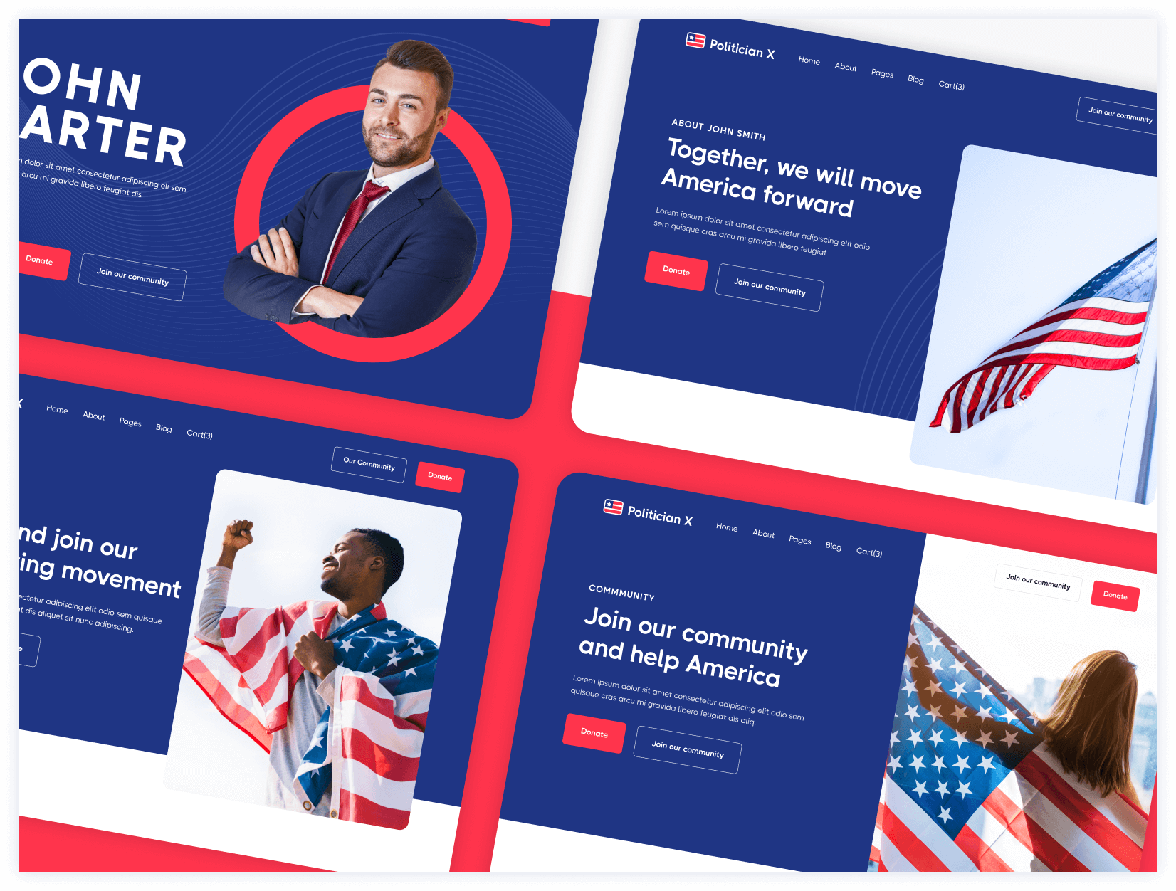 Politics Webflow Theme
