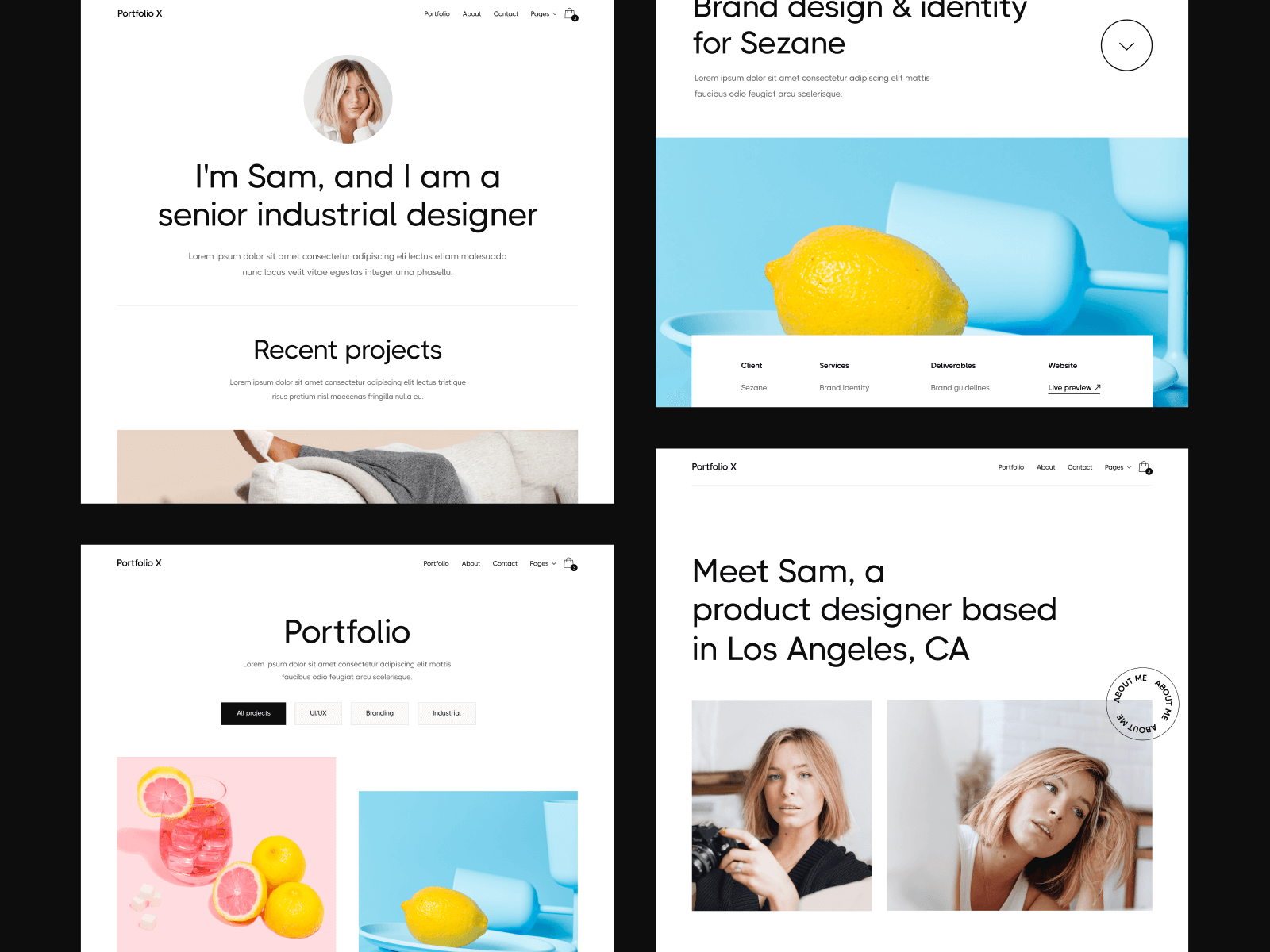 Creative Portfolio Webflow Theme