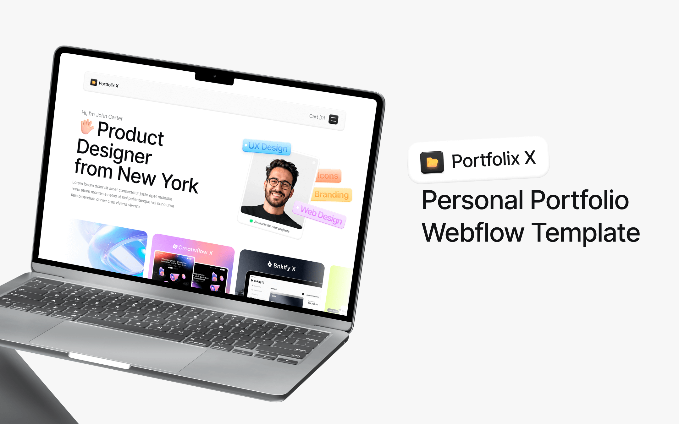 Portfolio Webflow Theme