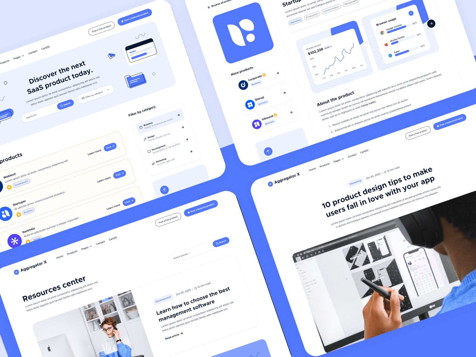Product Review Webflow Template