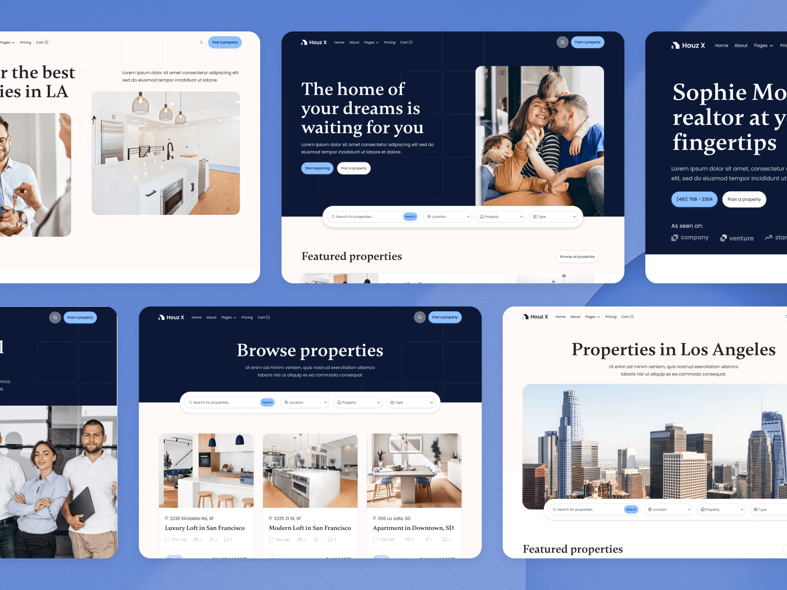 Commercial Real Estate Webflow Template