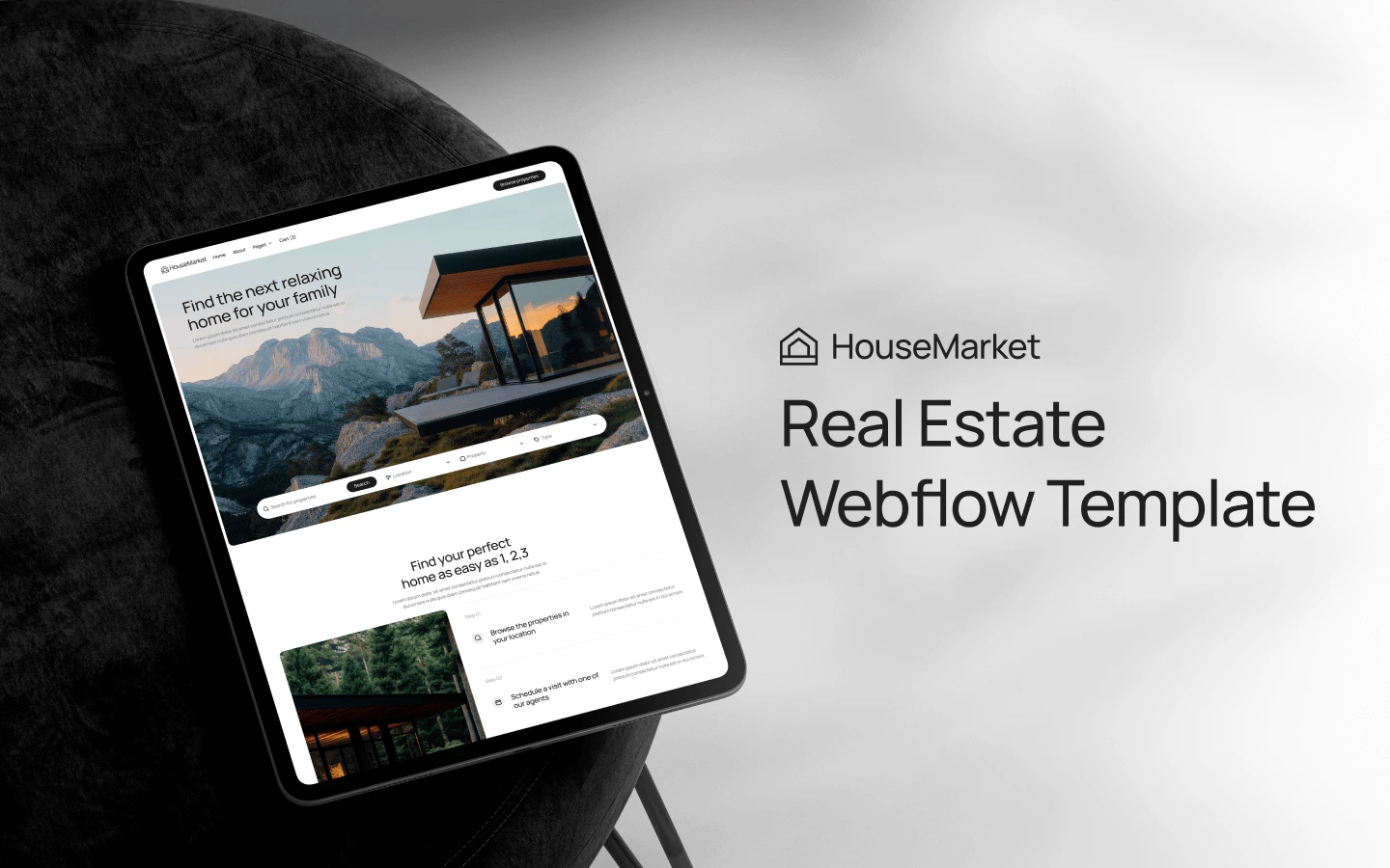 Real Estate Business Webflow Template