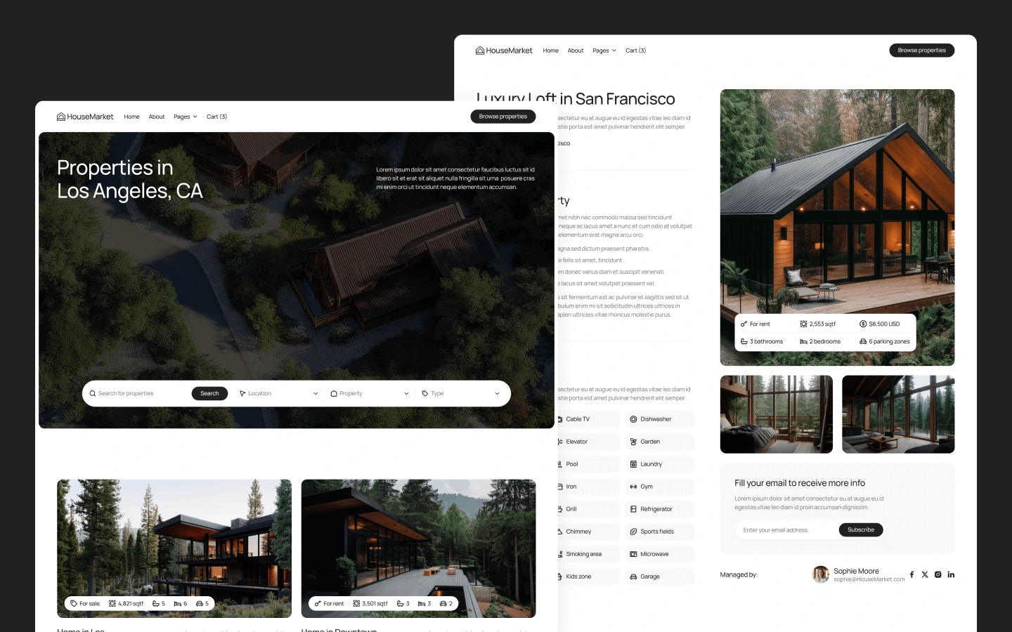 HouseMarket Webflow Template