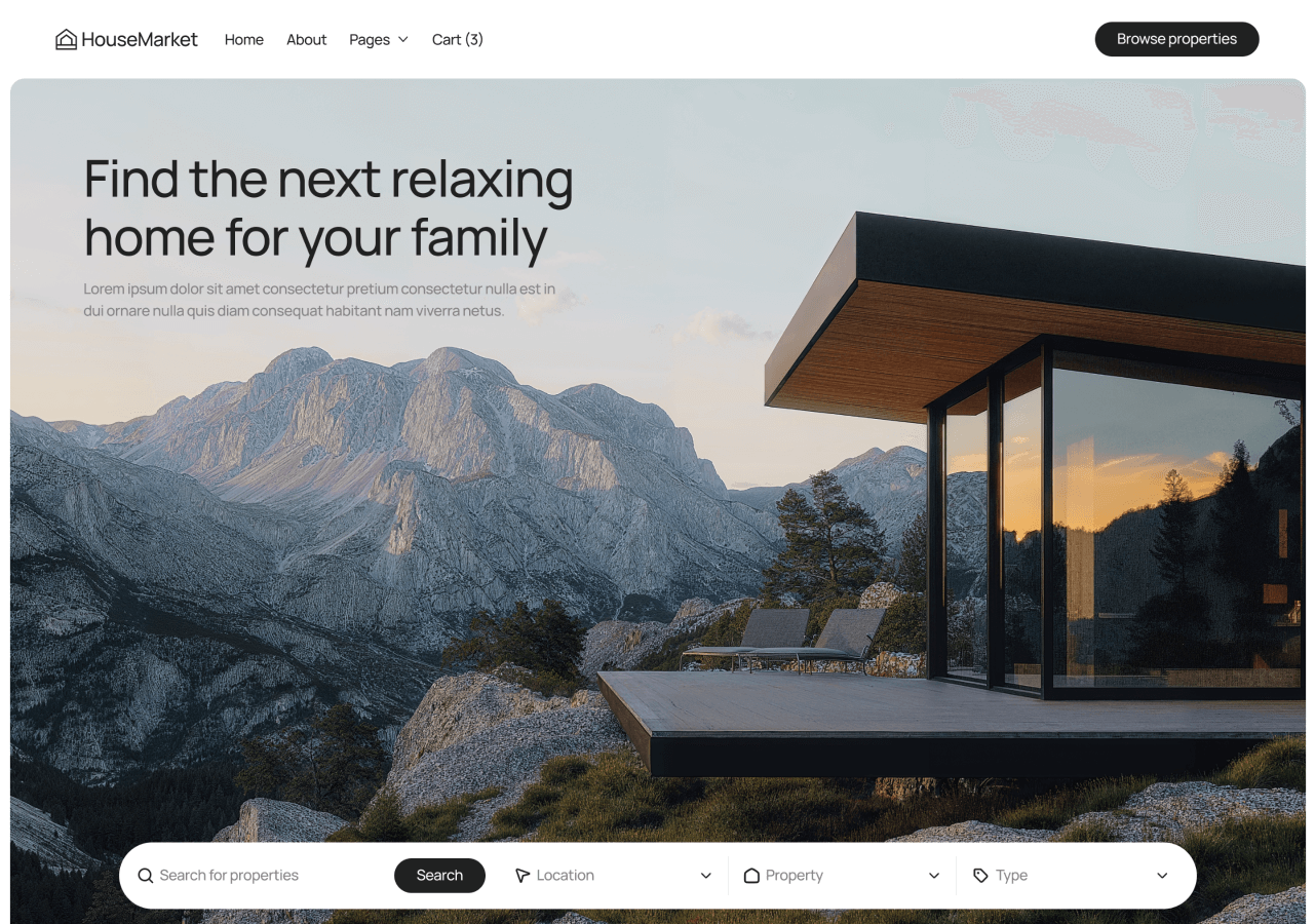 Real Estate Business Webflow Template