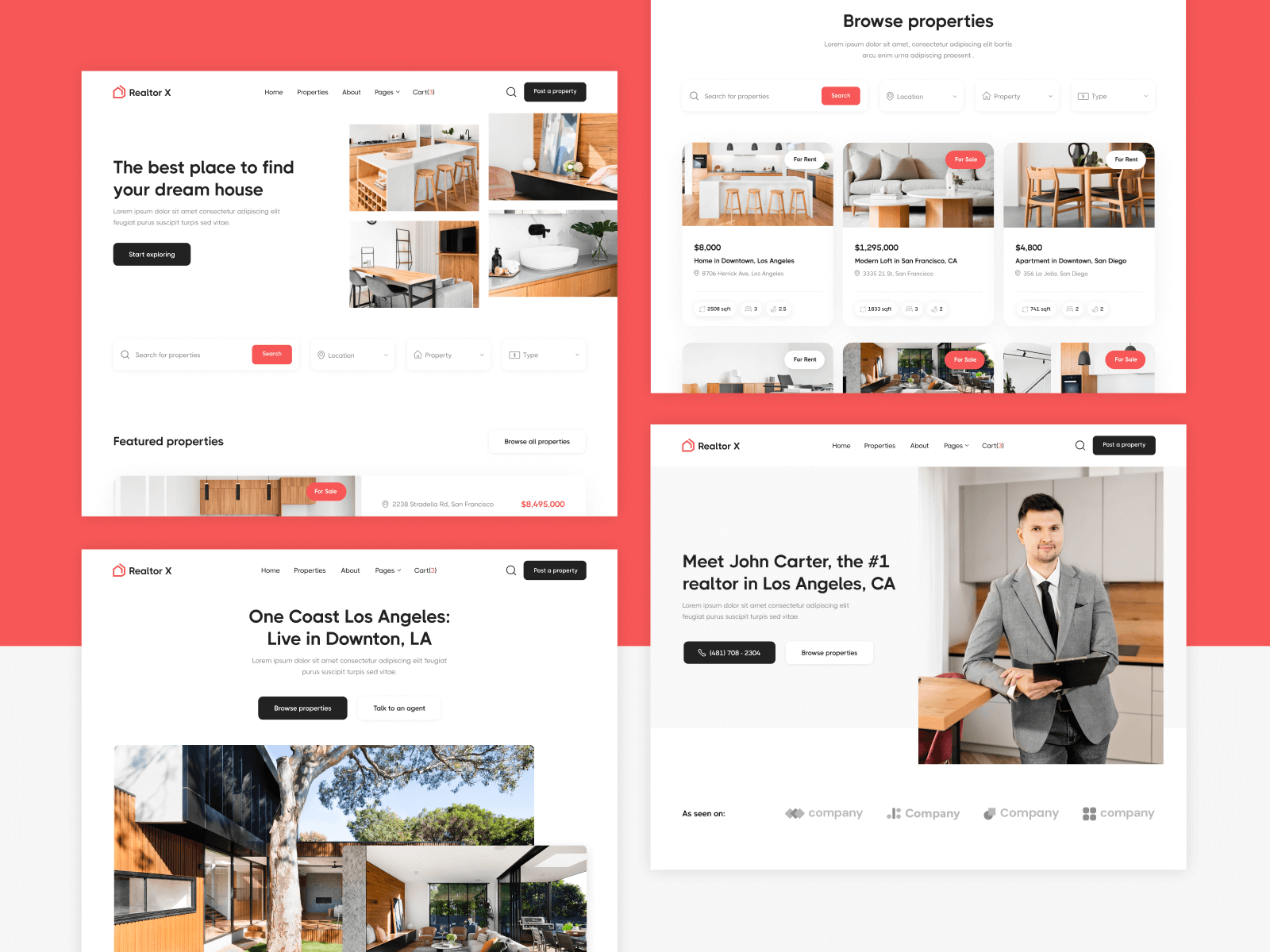 Construction Real Estate Webflow Template
