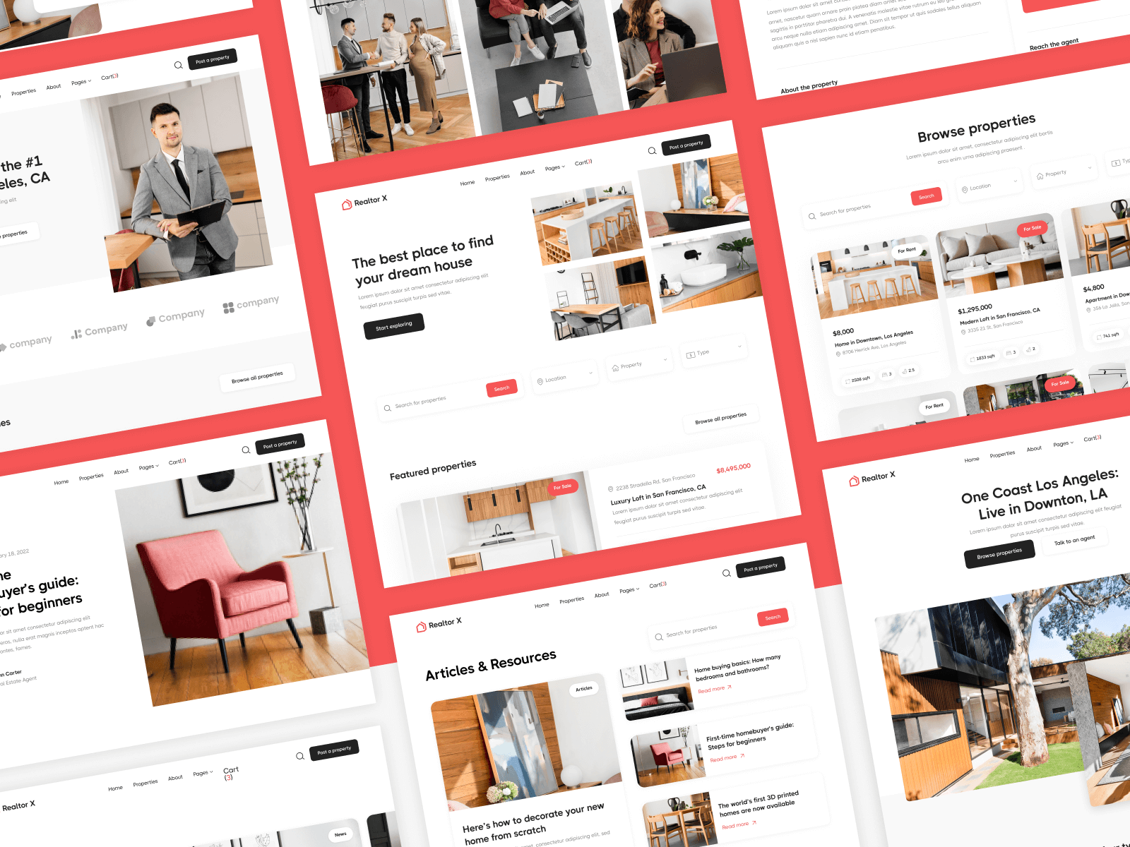 Real Estate Webflow Theme