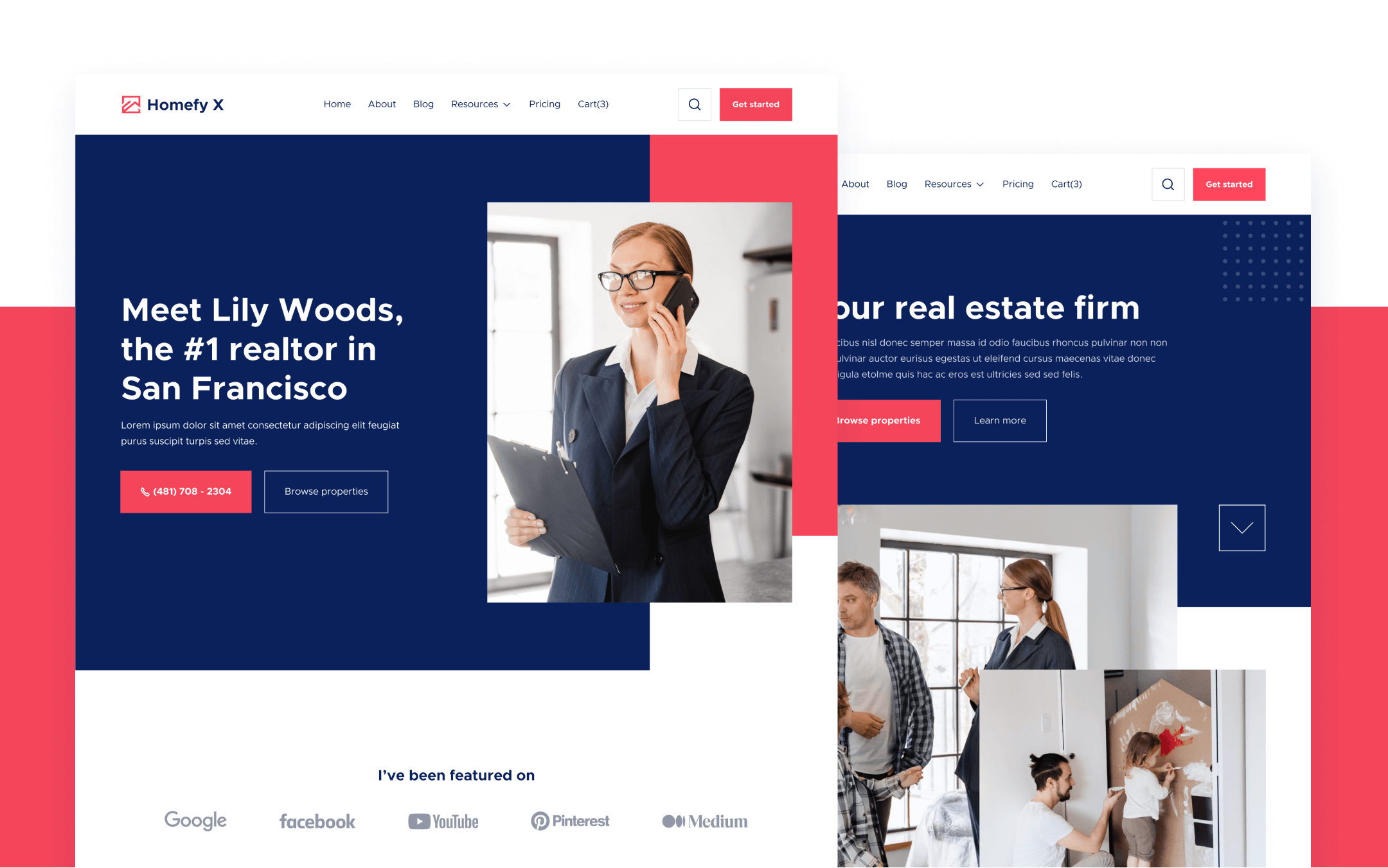 Homefy X Webflow Template
