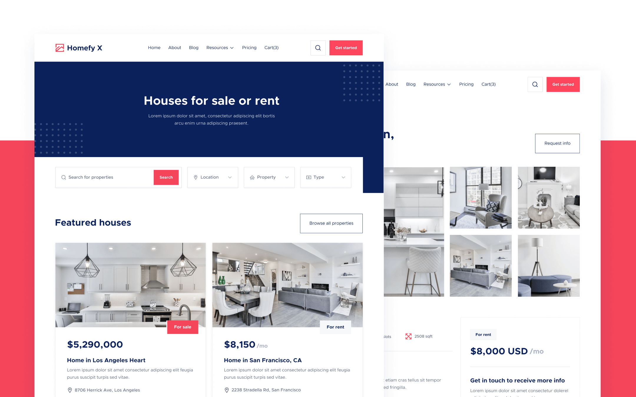 Homefy X Webflow Template