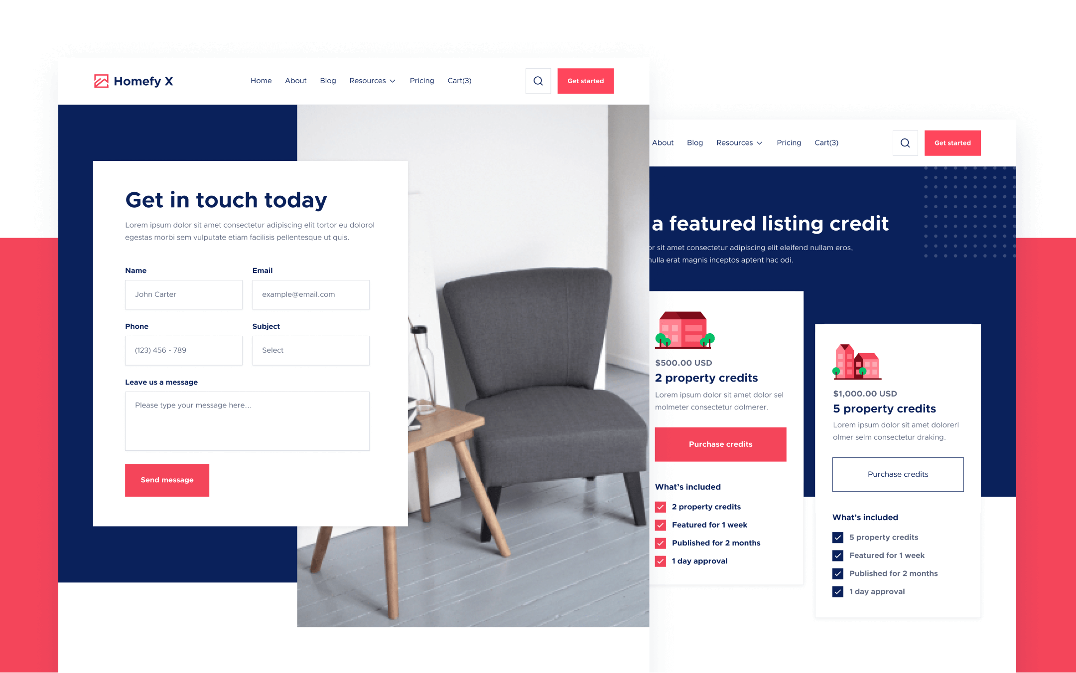 Homefy X Webflow Template