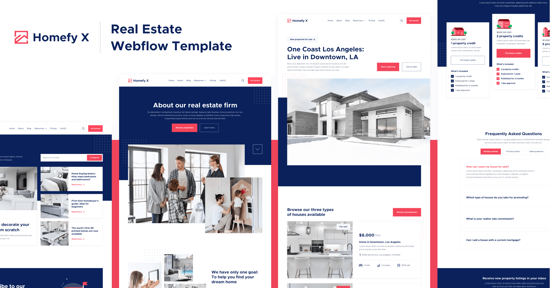 Real Estate Webflow Template